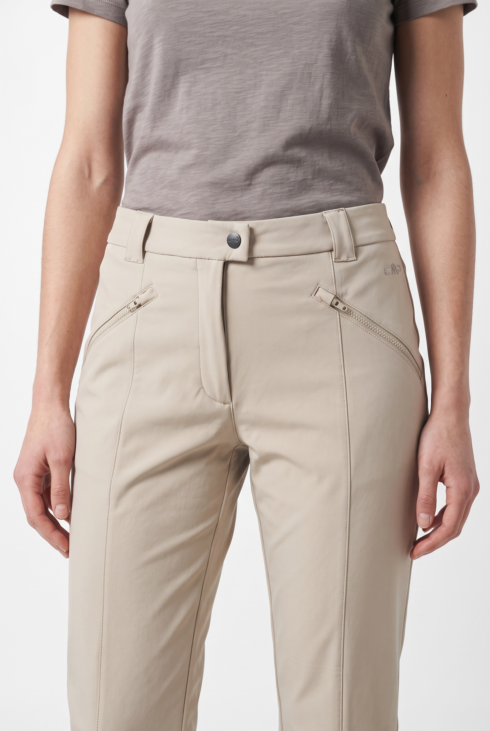 CMP Softshellhose »WOMAN LONG PANT«  mit Elasthananteil, aus Polyester und Elasthan, in großen Größen