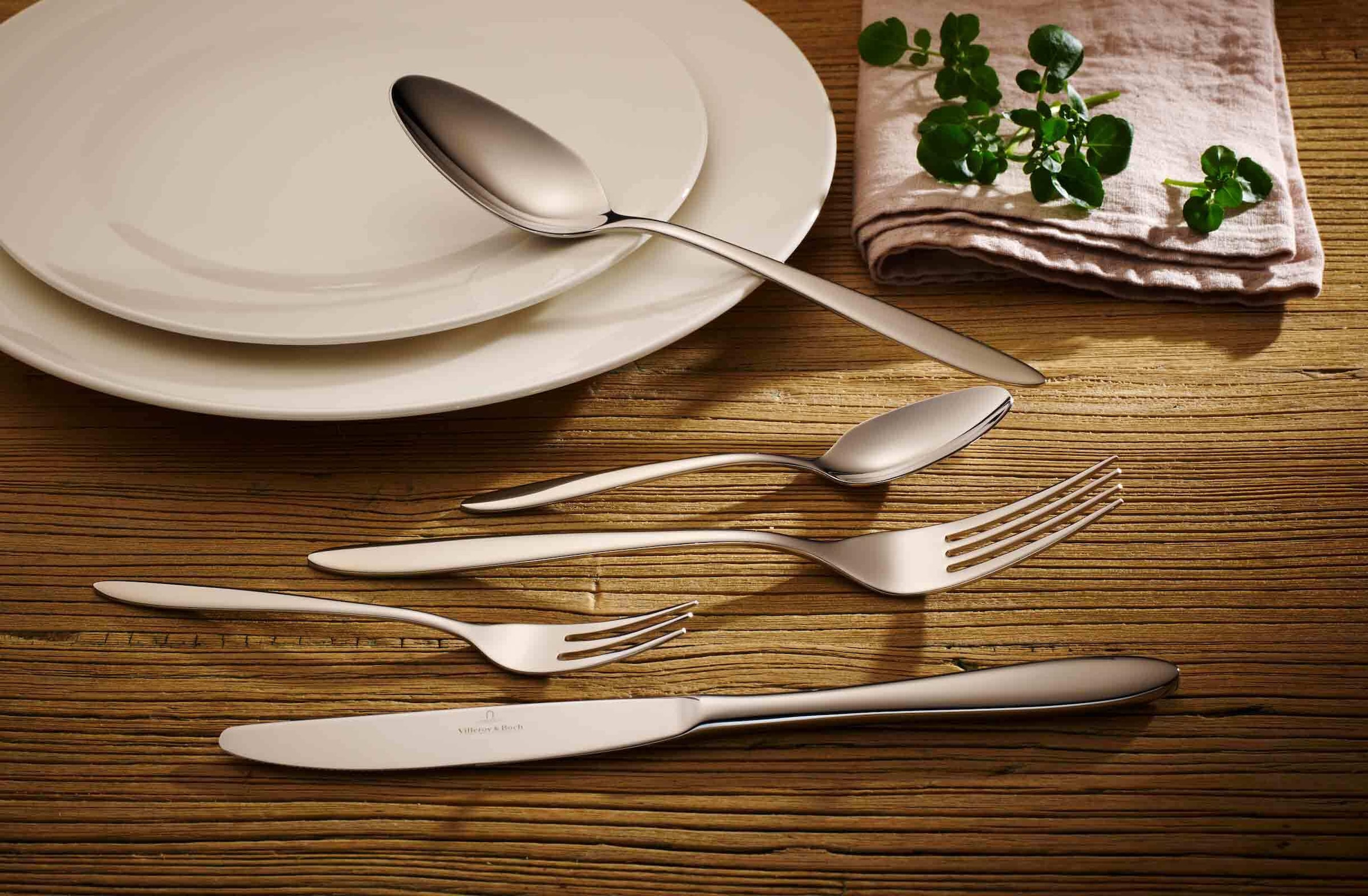 Villeroy & Boch Besteck-Set »Tafelbesteck Annalena 30er Set silber«
