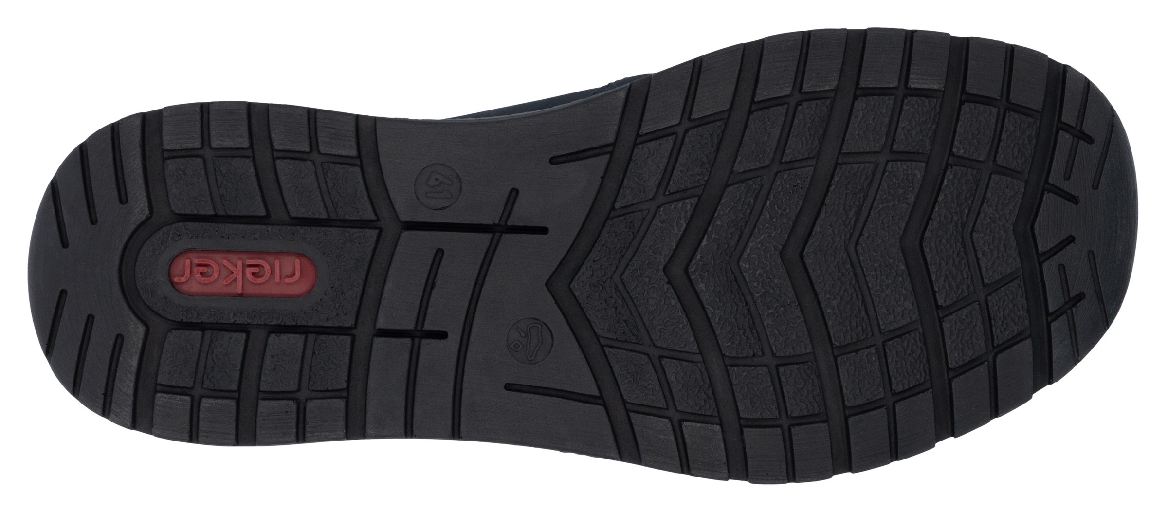 Thumbnail - Rieker Slipper mit kontrastfarbenen Besätzen, bequeme Form