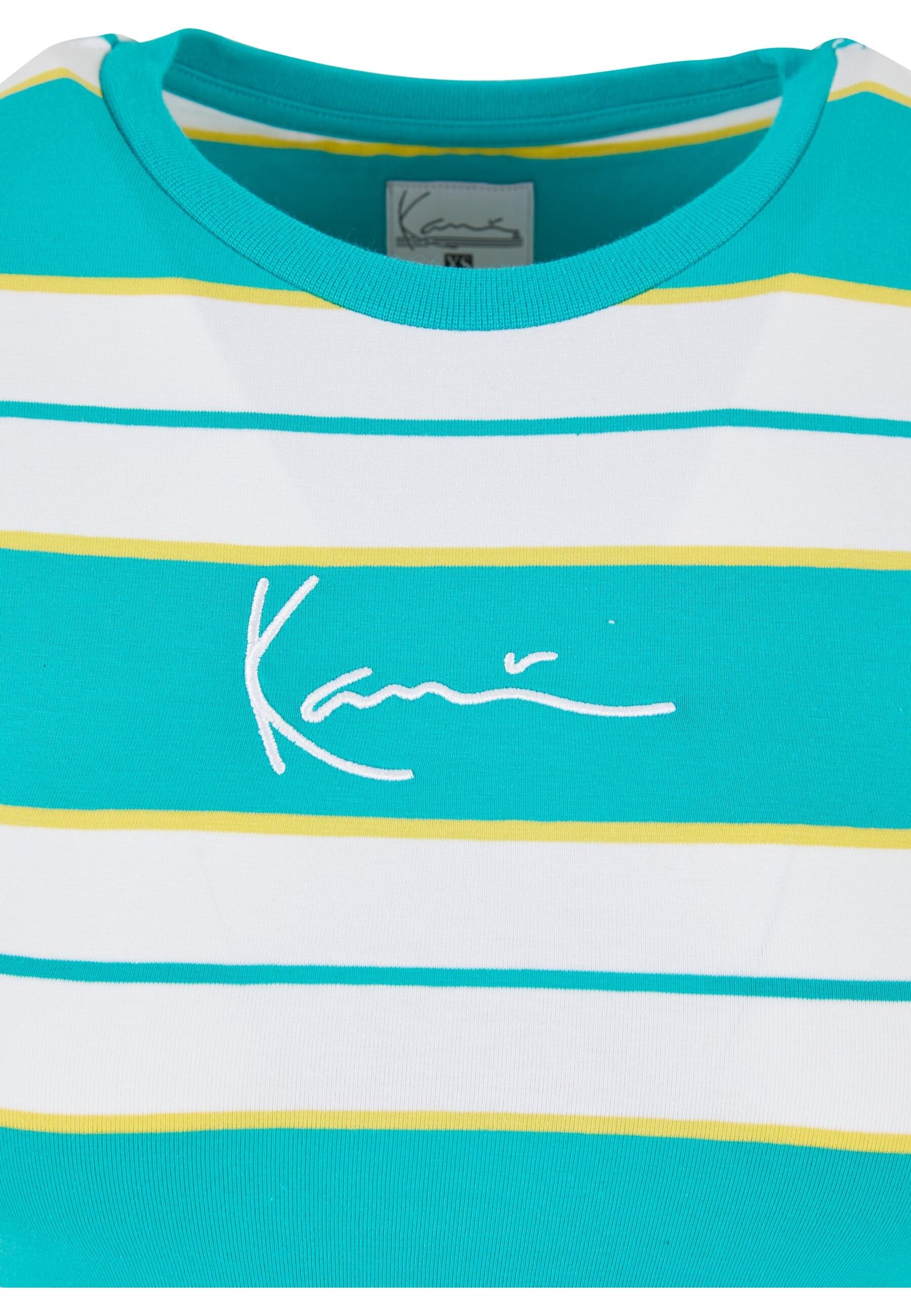 Karl Kani T-Shirt »Karl Kani Damen KW213-040-2 KK Small Signature Stripe Tee«, (1 tlg.)