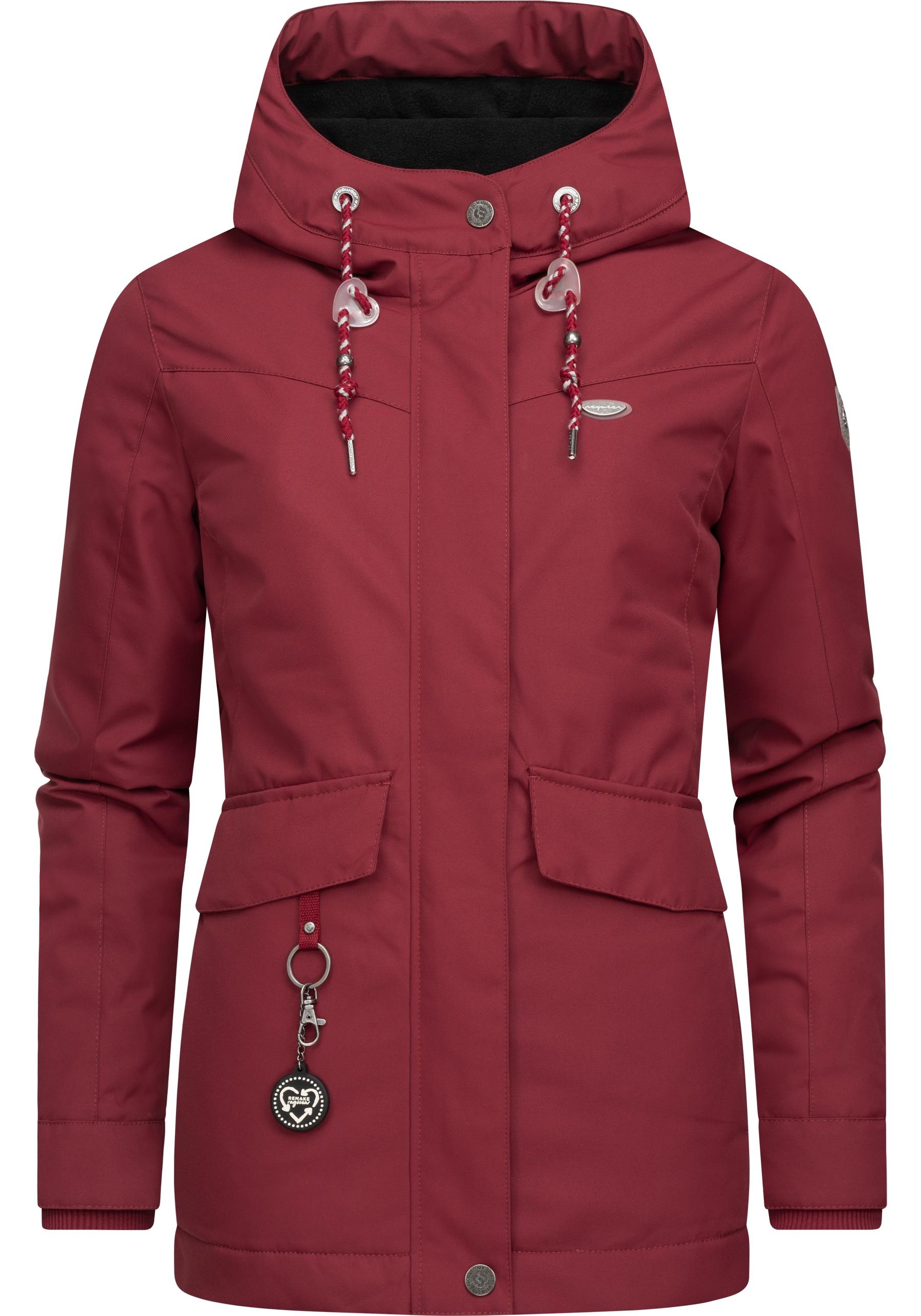 Ragwear Winterjacke »Jazmin Remake II Intl.«, mit Kapuze, wasserdichte Outdoorjacke mit Kapuze