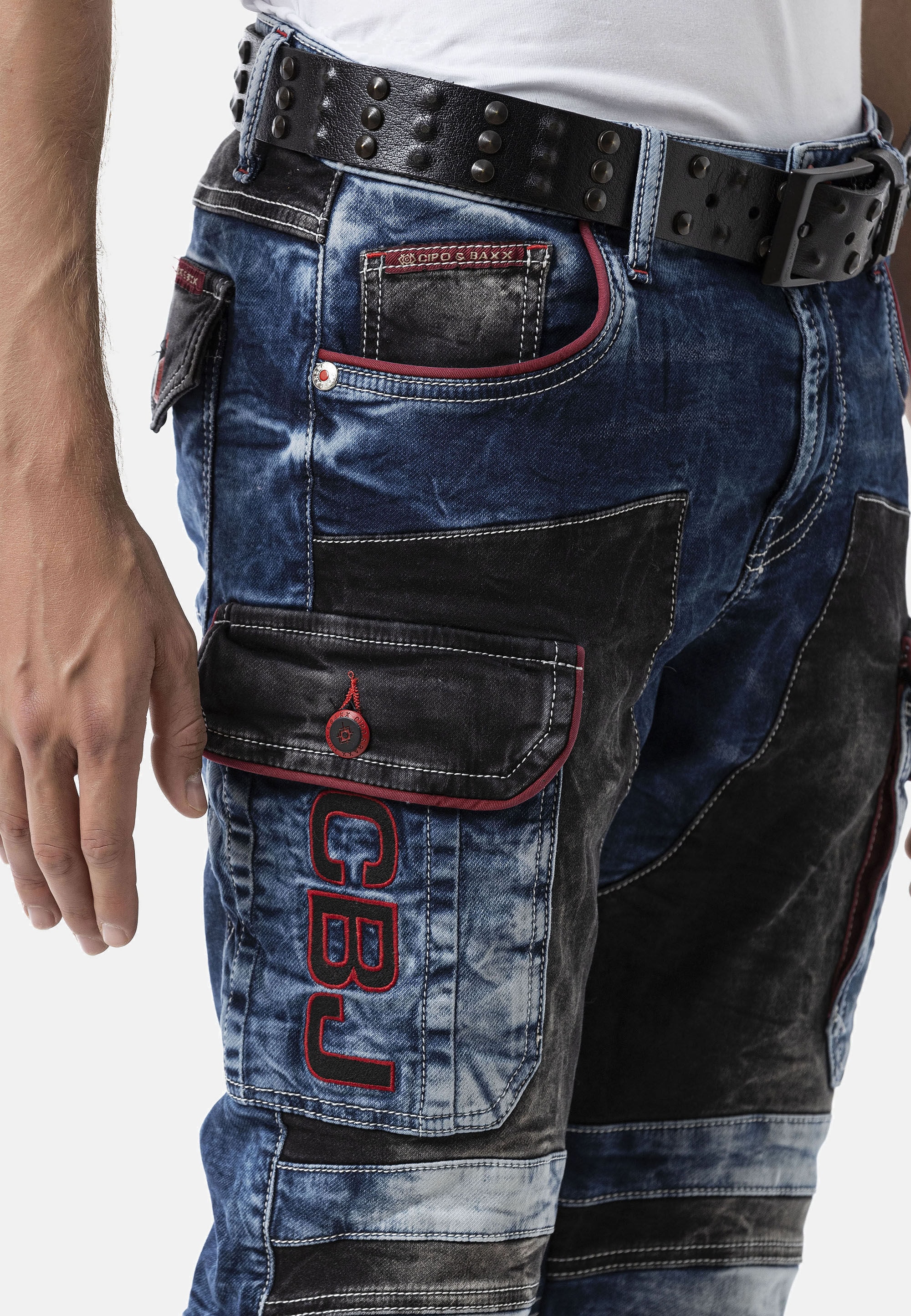 Cipo & Baxx 5-Pocket-Jeans »CD891« mit stylischer Waschung