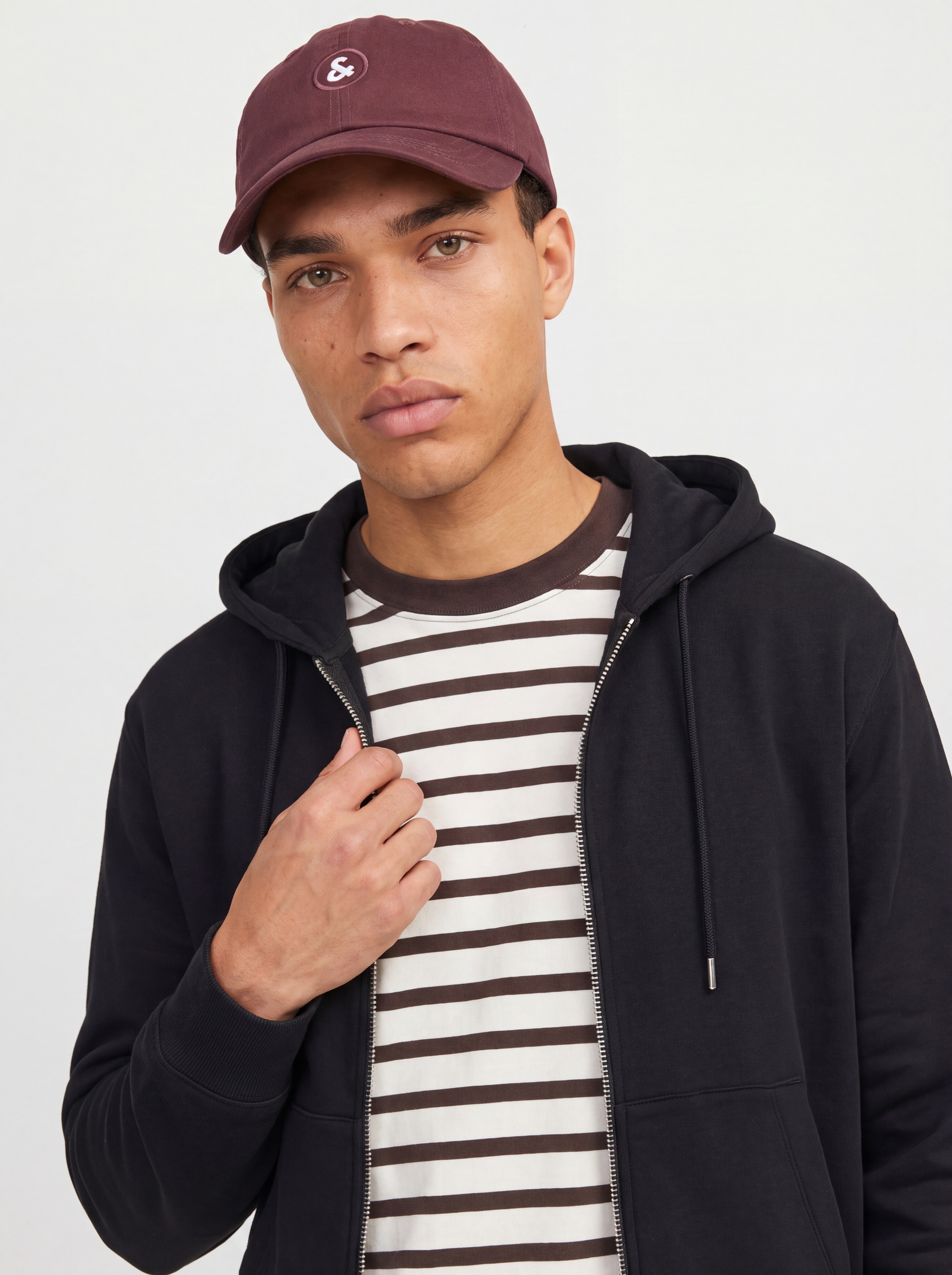 Jack & Jones Kapuzensweatjacke »JJEACE SWEAT ZIP HOOD NOOS« Baumwollmischung, relaxed fit