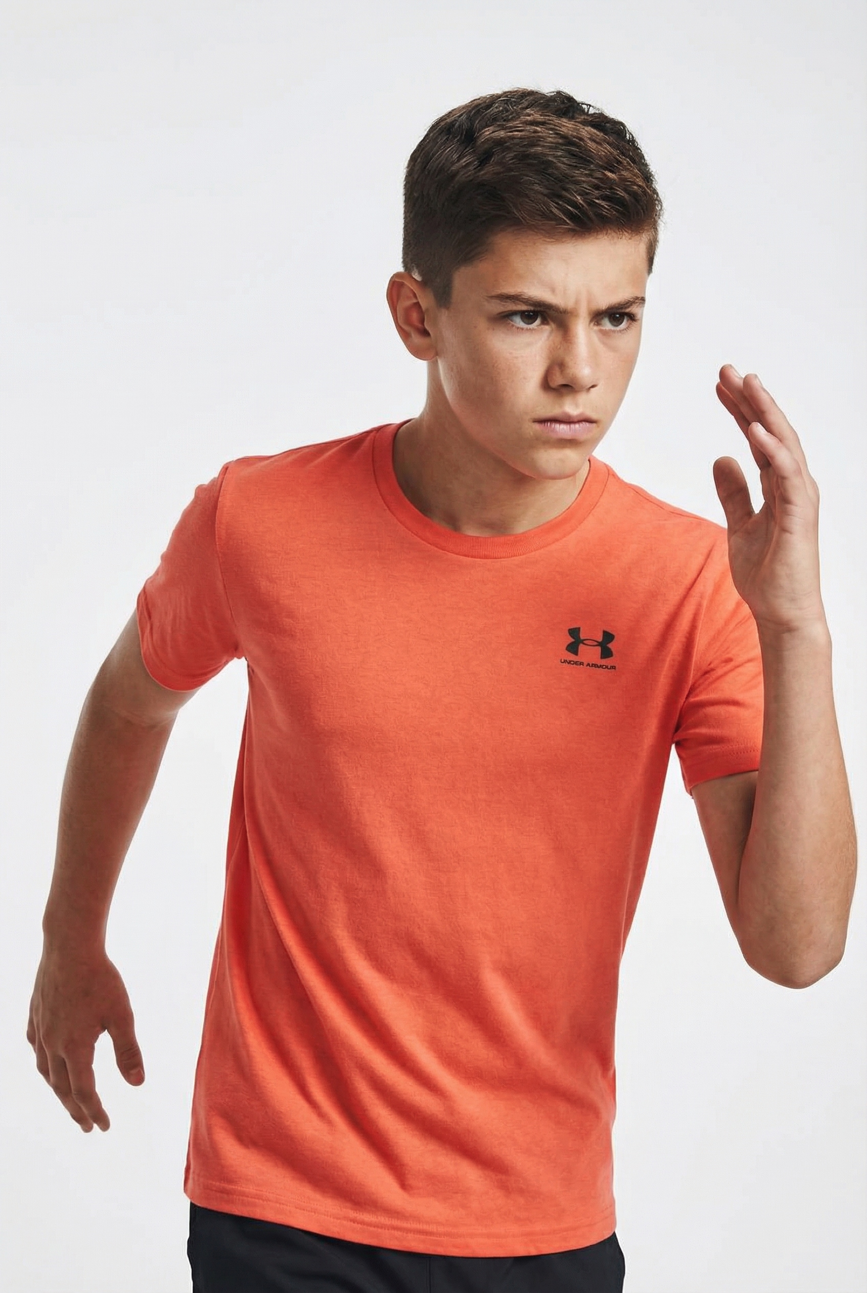 Under Armour T-Shirt "UA B SPORTSTYLE LC SS" für Jugendliche geeignet, Kurzarm, mit Rundhalsausschnitt