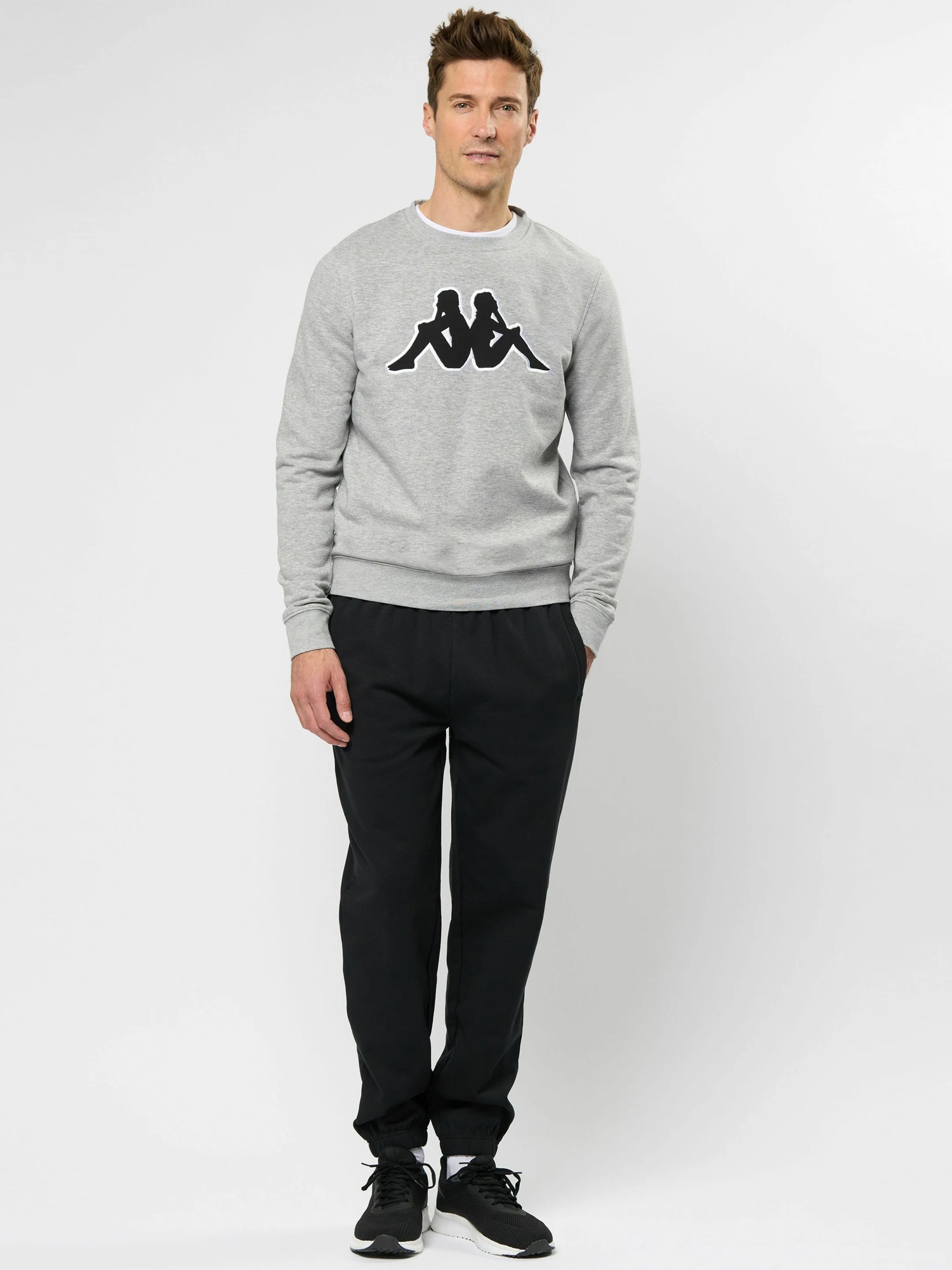 Kappa Strickpullover »Kappa Sweater Logo Airvit«