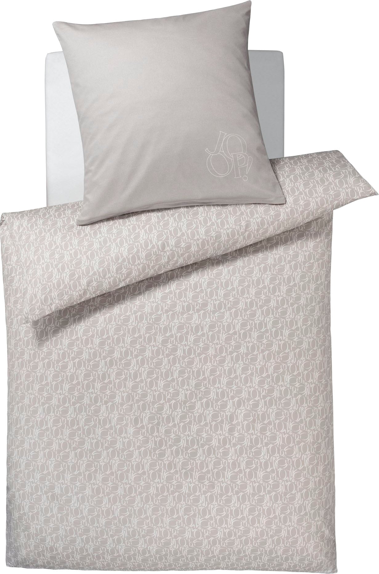 Joop! Bettwäsche »JOOP! STATEMENT«, (2 tlg.), mit ornamentalem JOOP! Logo-Muster