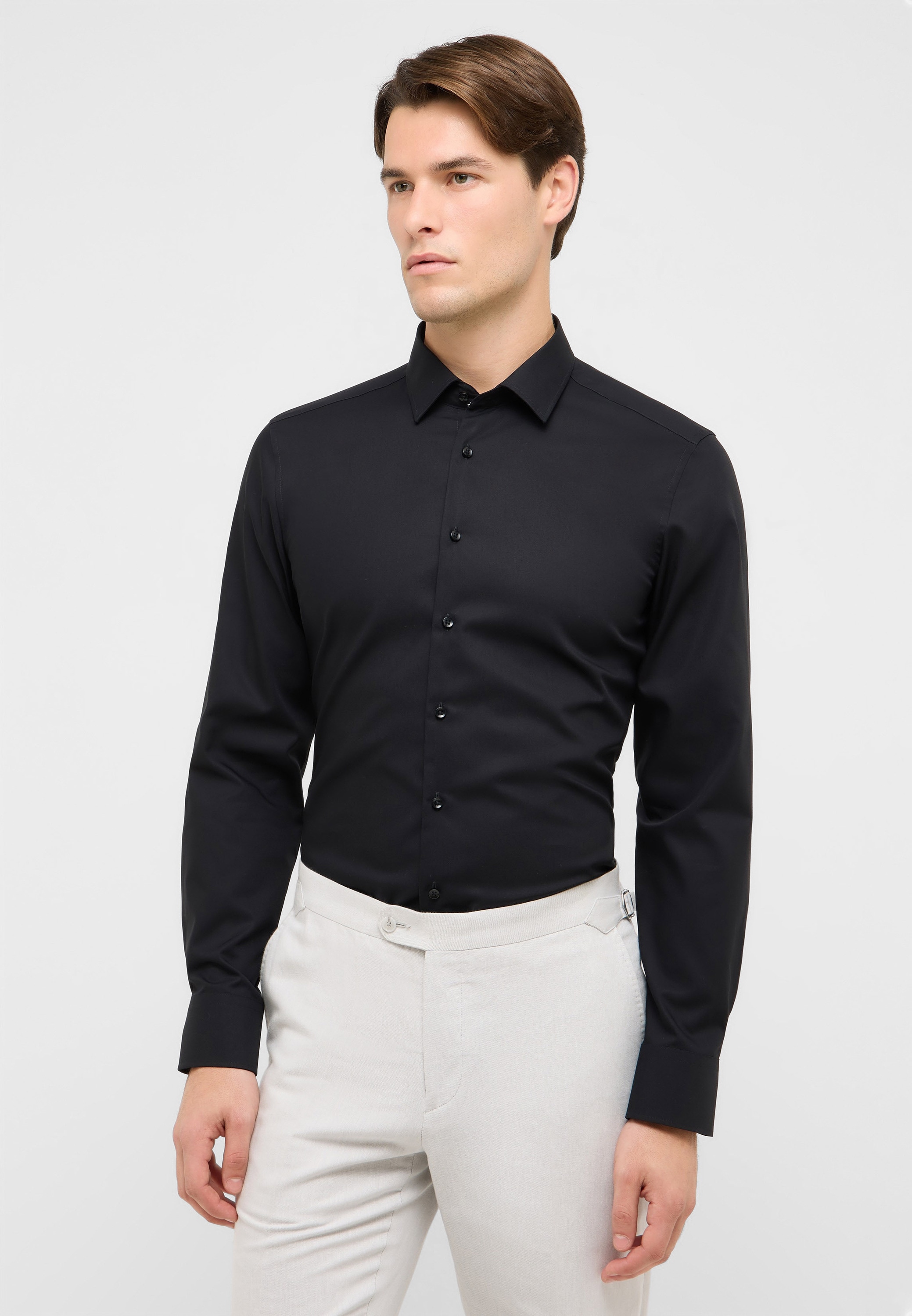 Eterna Langarmhemd "SLIM FIT" NON IRON (bügelfrei) günstig online kaufen