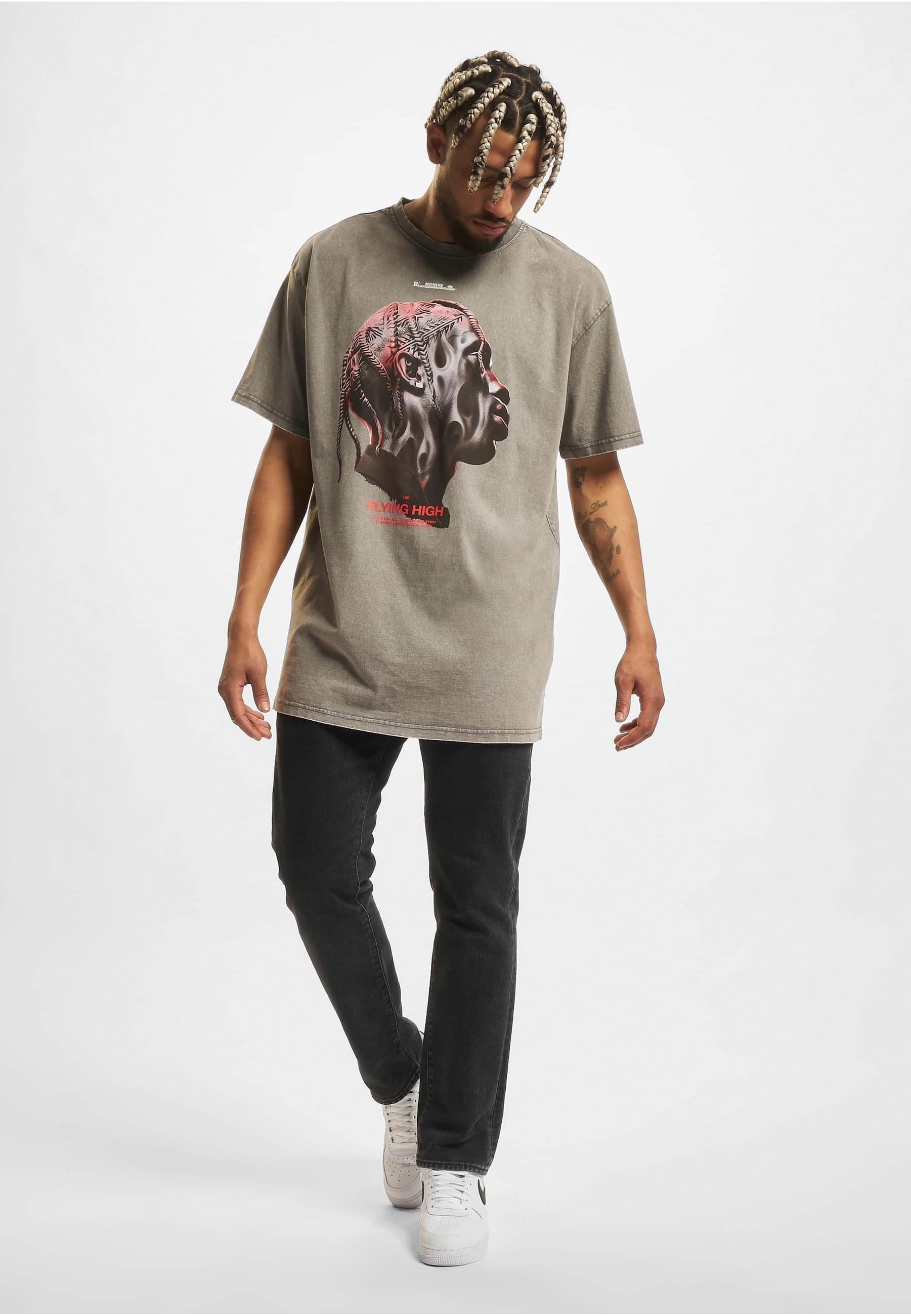 Upscale by Mister Tee Kurzarmshirt »Upscale by Mister Tee Herren Flying High Oversize Tee«, (1 tlg.)