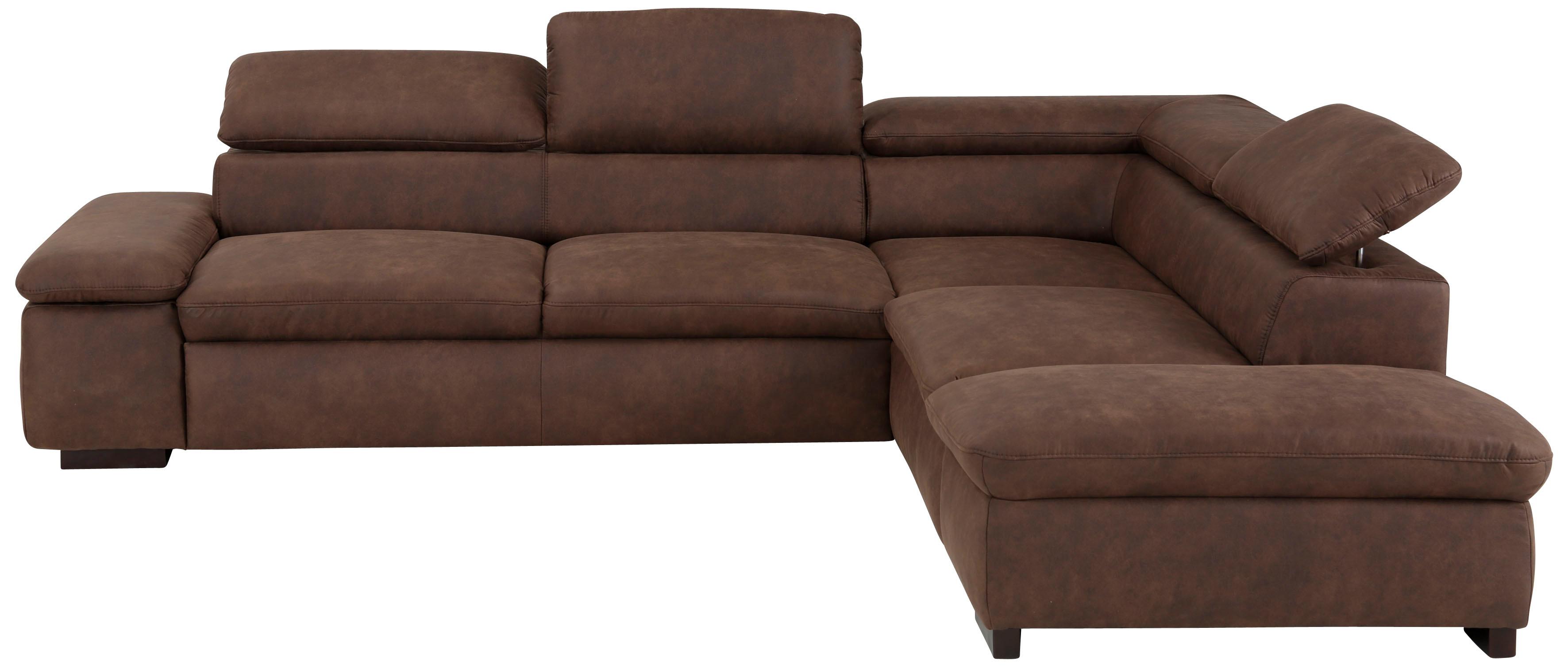 OTTO home Ecksofa "Alberto L-Form" mit Kopfteilverstellung, wahlweise mit Schlaffunktion