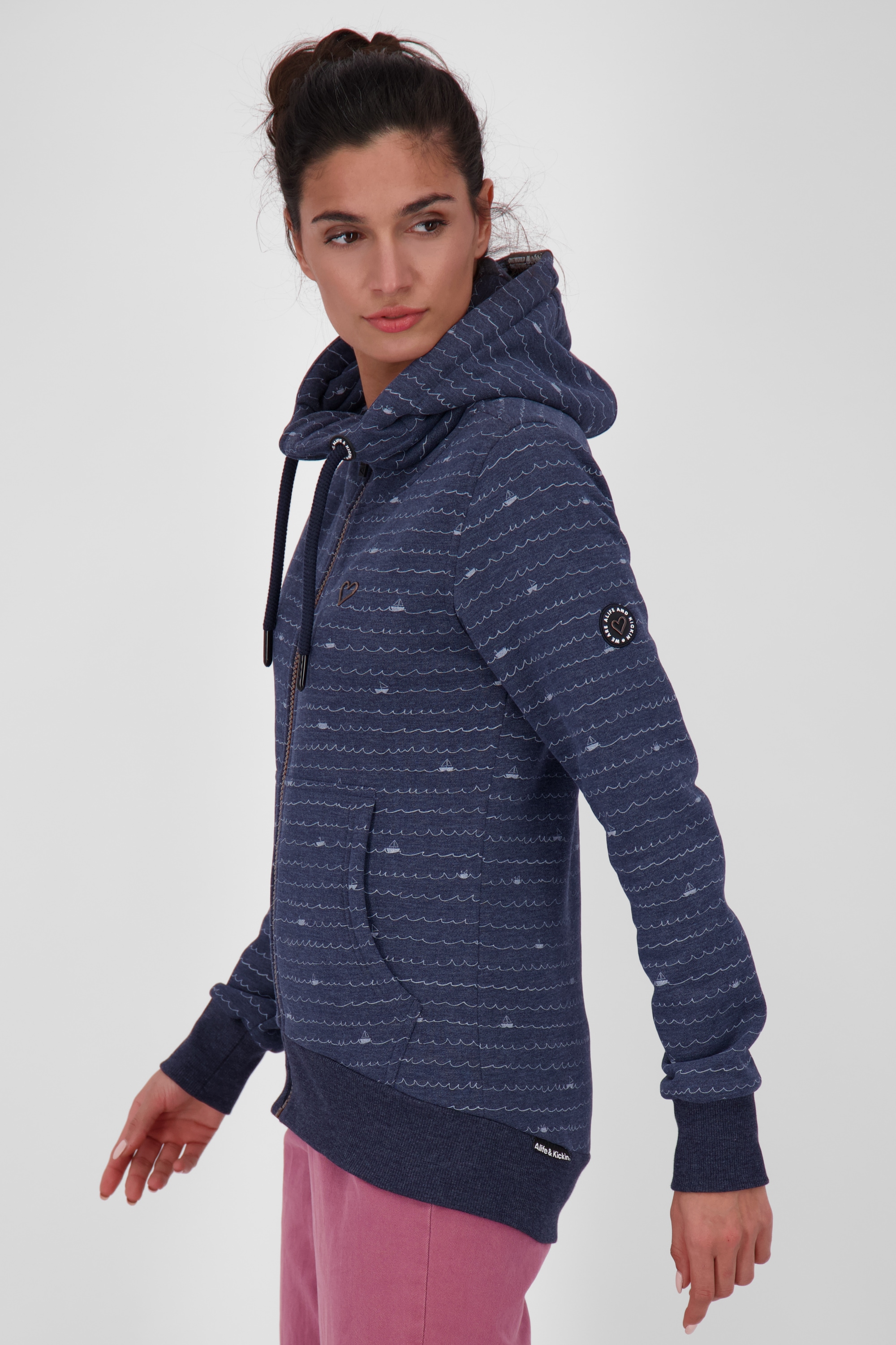 Alife & Kickin Kapuzensweatjacke »Damen YasminAK B«