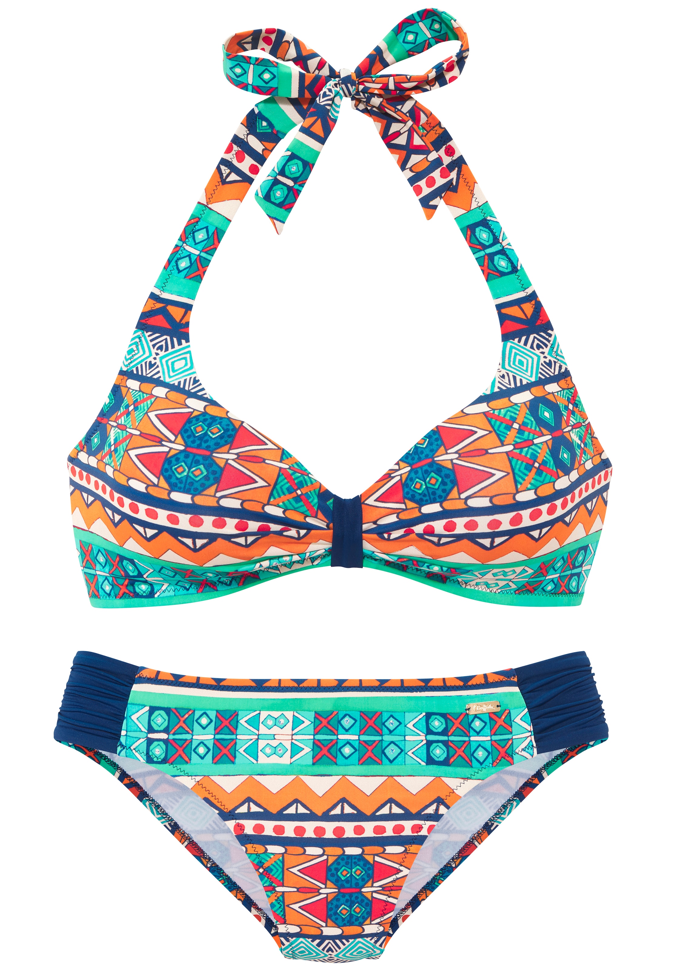 Buffalo Triangel-Bikini mit farbenfrohen Design günstig online kaufen