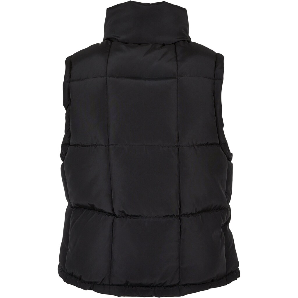 URBAN CLASSICS Steppweste »Urban Classics Damen Ladies Reversible Cropped Puffer Vest«