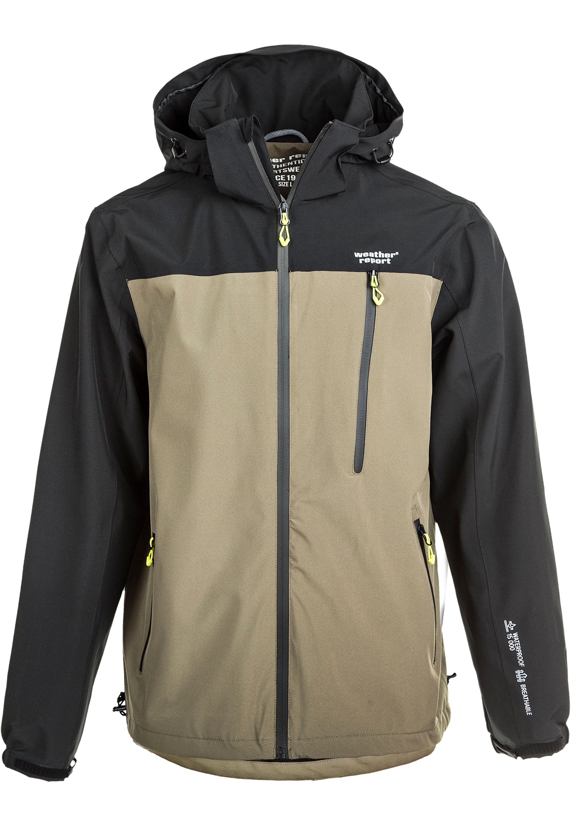 WEATHER REPORT Outdoorjacke »DELTON W-PRO15000«, mit umweltfreundlicher Beschichtung (PFC-Frei)