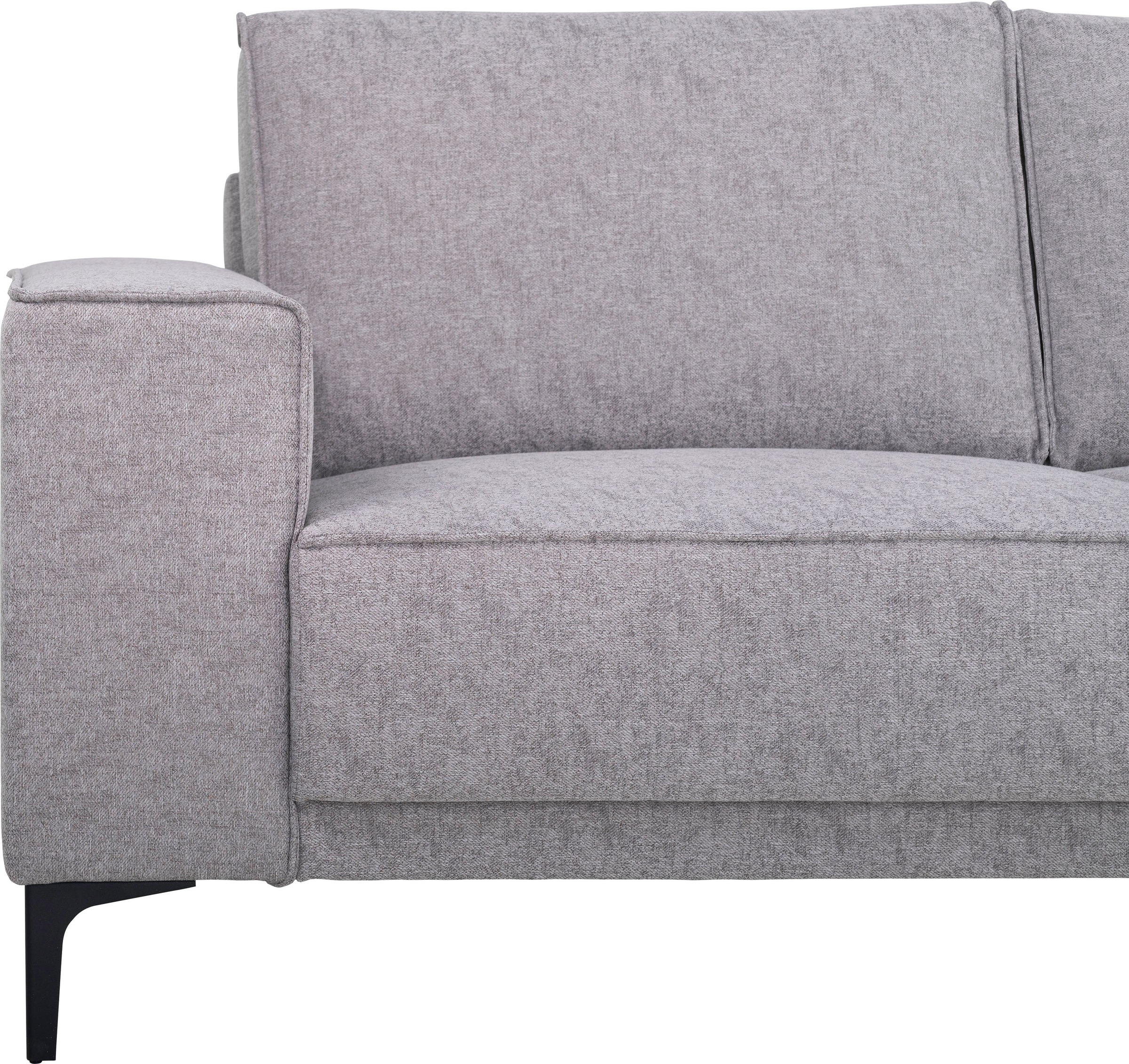 Places of Style Ecksofa »Oland«, 280 cm, im zeitlosem Design und hochwertiger Verabeitung
