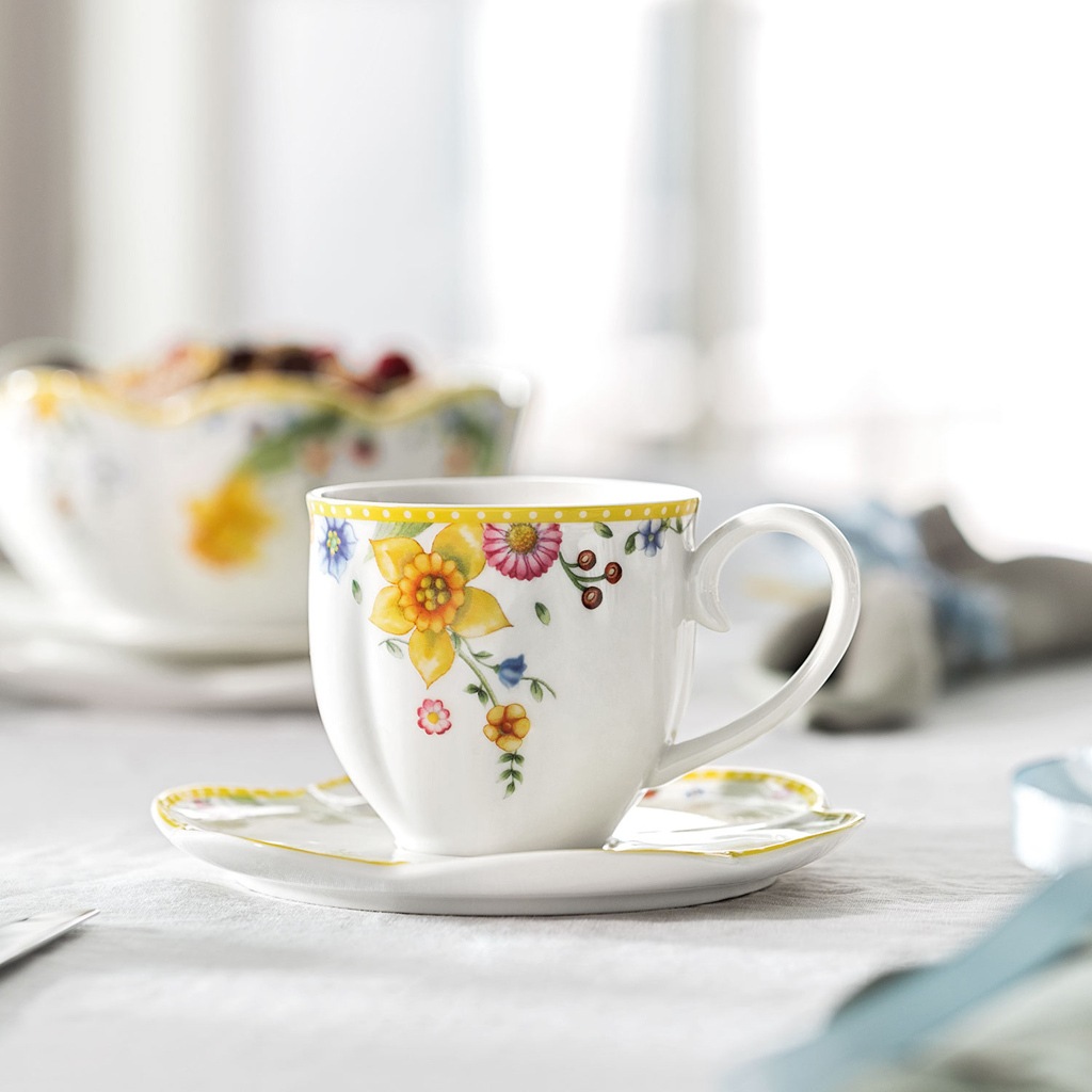 Villeroy & Boch Tasse "Kaffeetasse Spring Awakening 230 ml bunt" günstig online kaufen