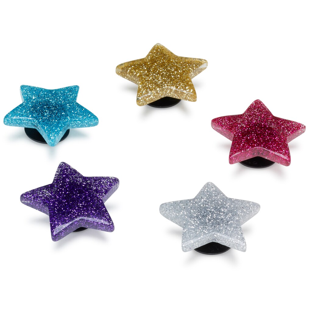 Crocs Schuhanstecker »Jibbitz™ Icon Glitzer Stars«, (Set)