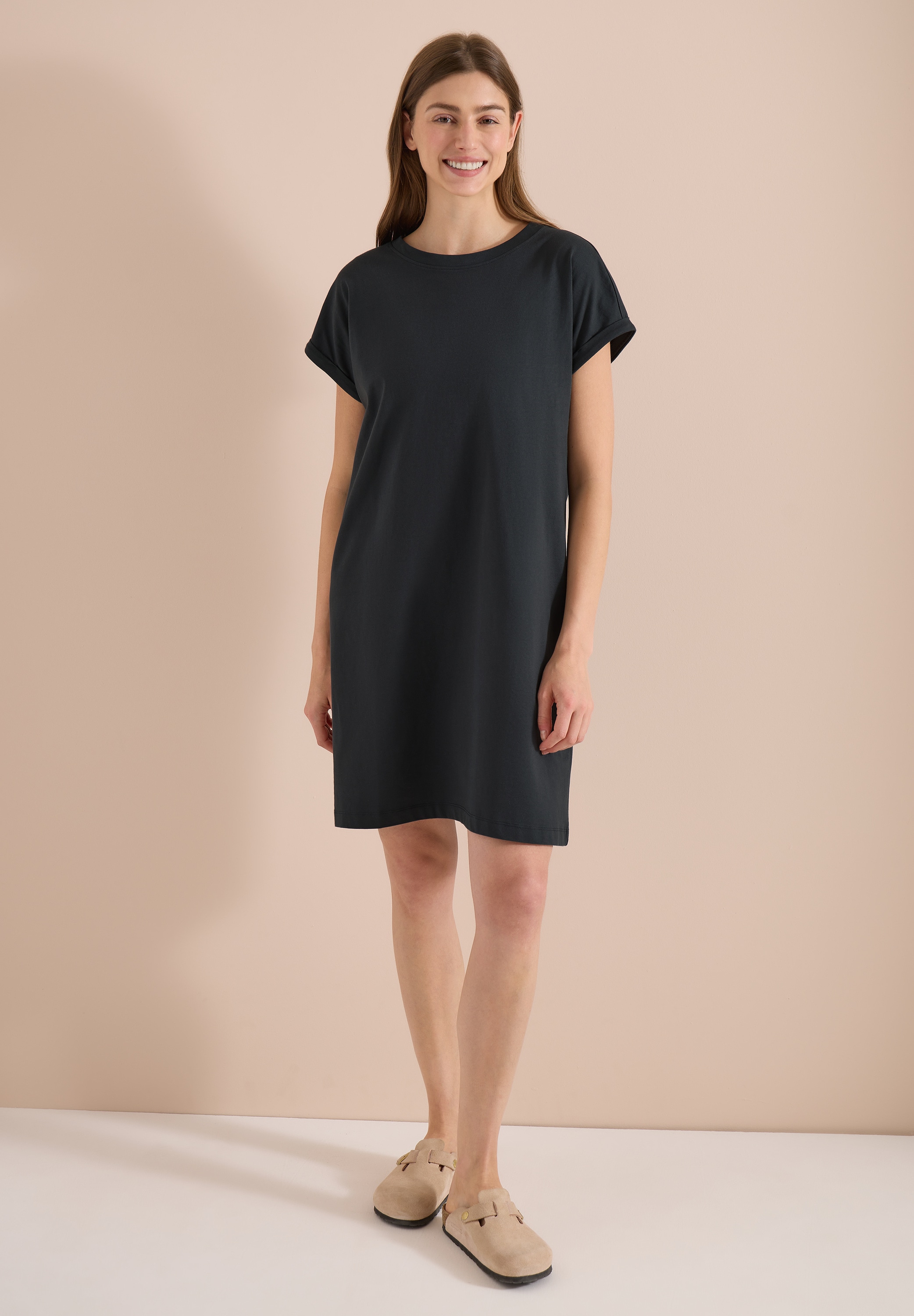 Cecil Jerseykleid Ohne Taschen knielang