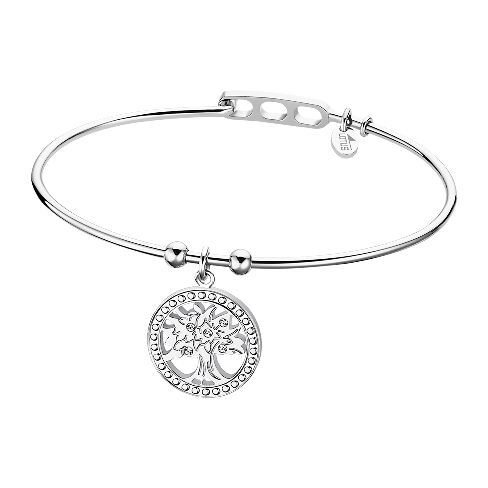Lotus Armreif »Urband Woman - Baum des Lebens« mit Glasstein