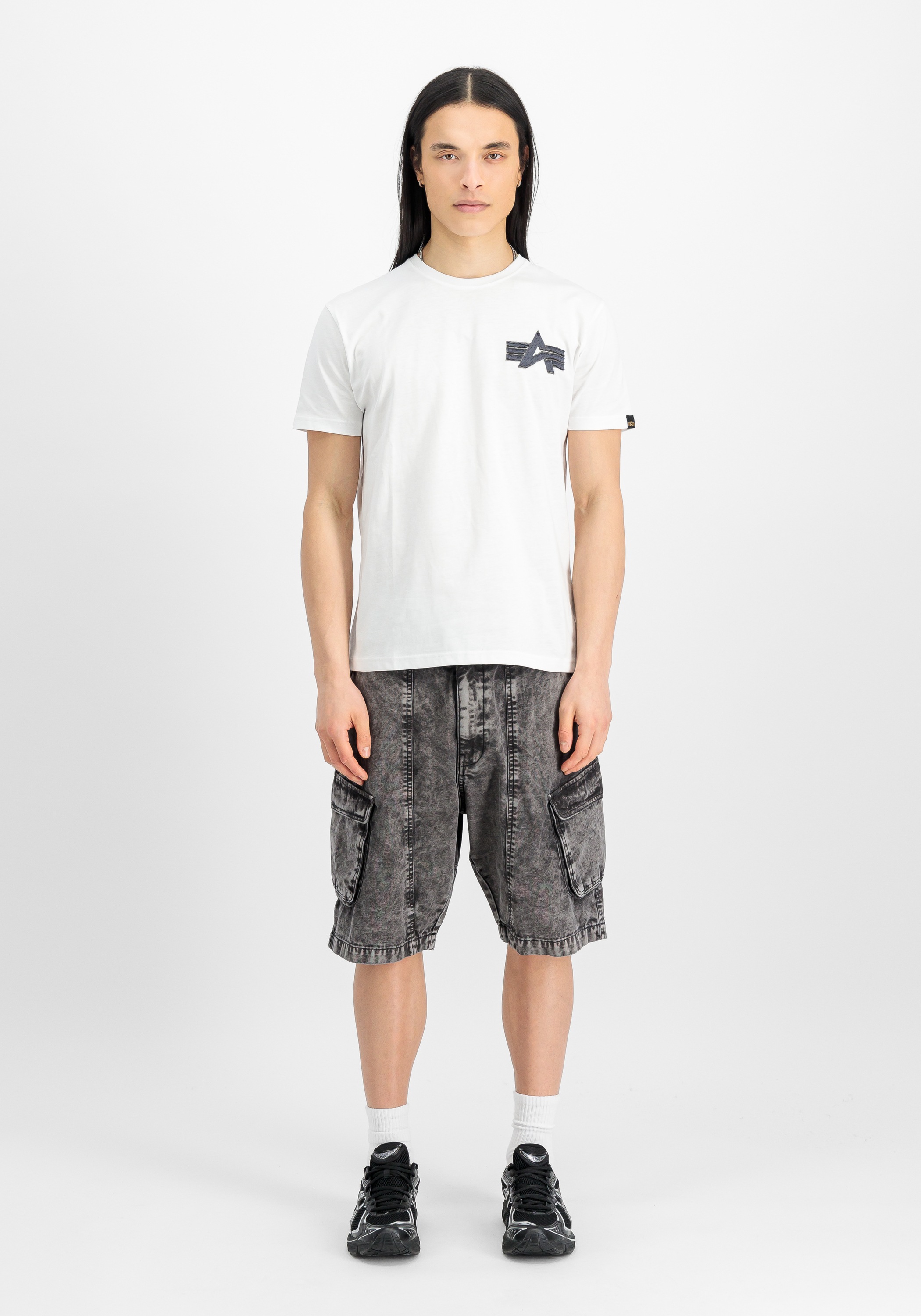 Alpha Industries T-Shirt »Coach T-Shirt Back Embroidery T-Shirt«