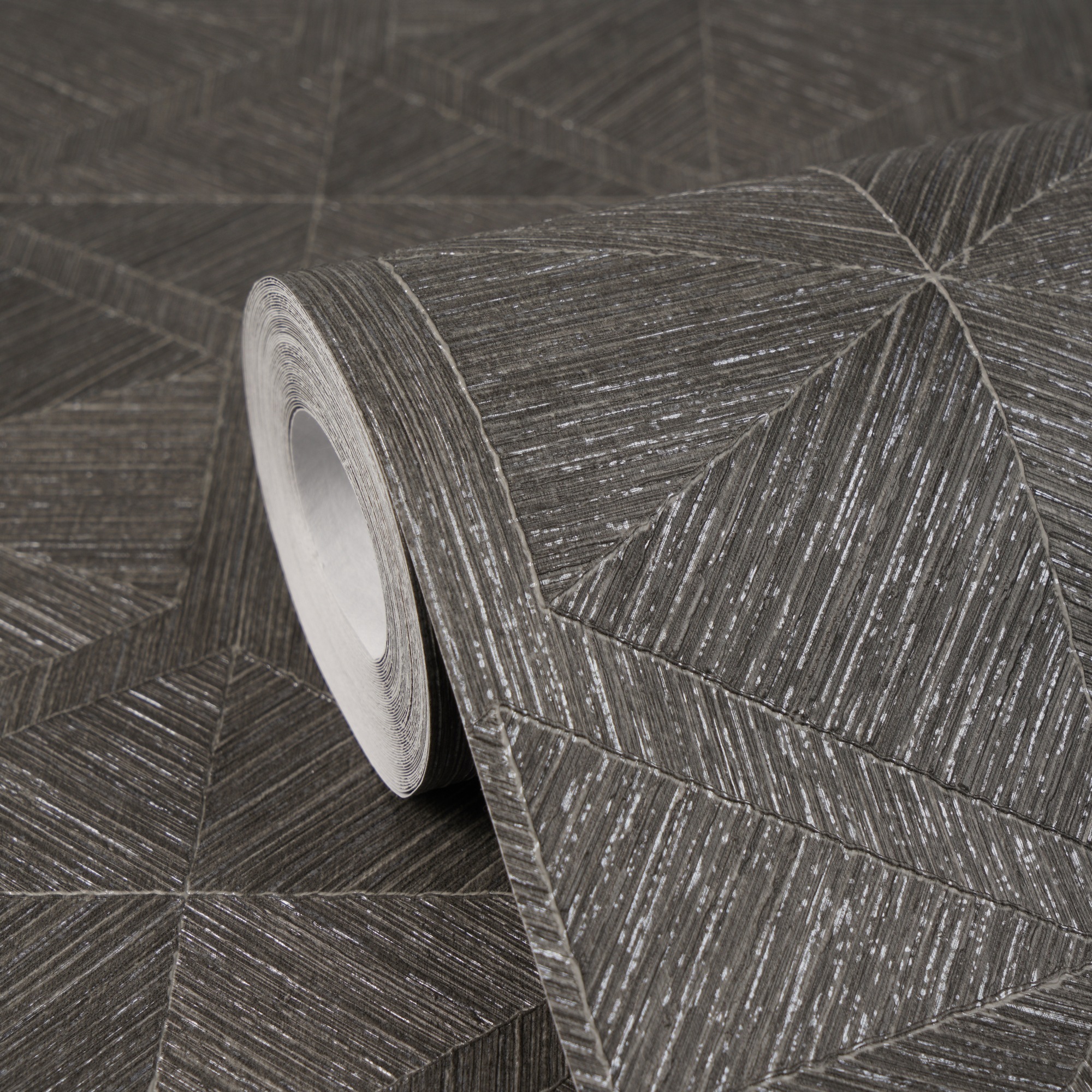 living walls Vliestapete »Cosiness Geometrie – Vorgeleimte 3D Vliestapete« 3D-Optik | geometrisch | leicht glänzend strukturiert Grafisches Geometriemuster mit strukturierter 3D-Wirkung