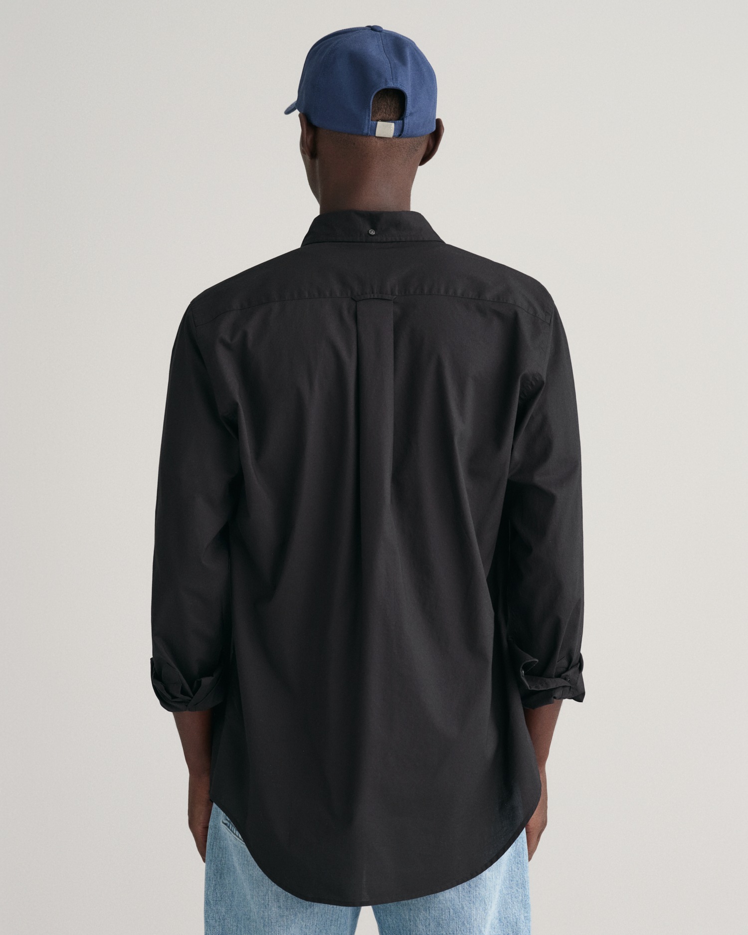 Gant Langarmhemd »Regular Fit Popeline Hemd leicht strapazierfähig pflegeleicht«, mit Label Stickerei auf der Brusttasche