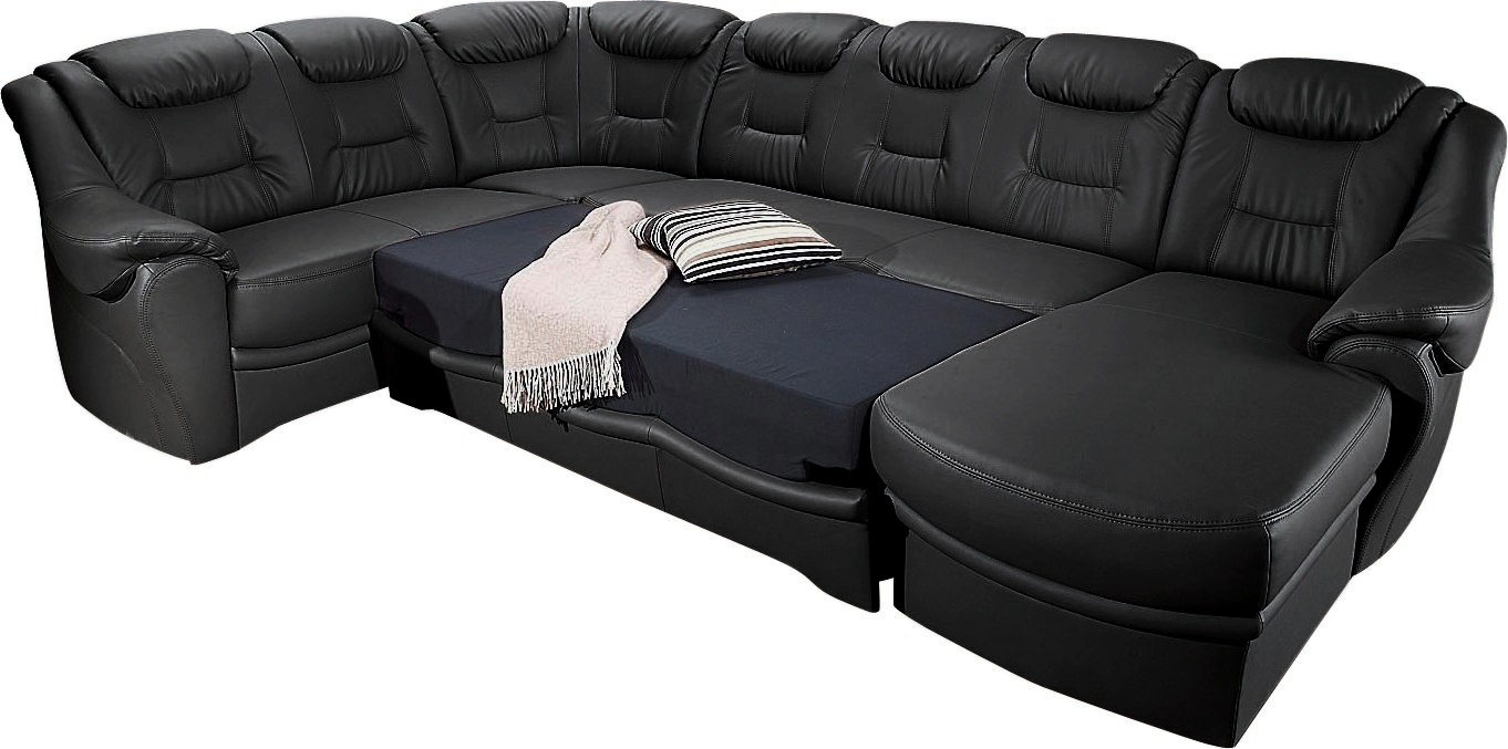 sit&more Wohnlandschaft "Bellevue U-Form" wahlweise mit Bettfunktion günstig online kaufen