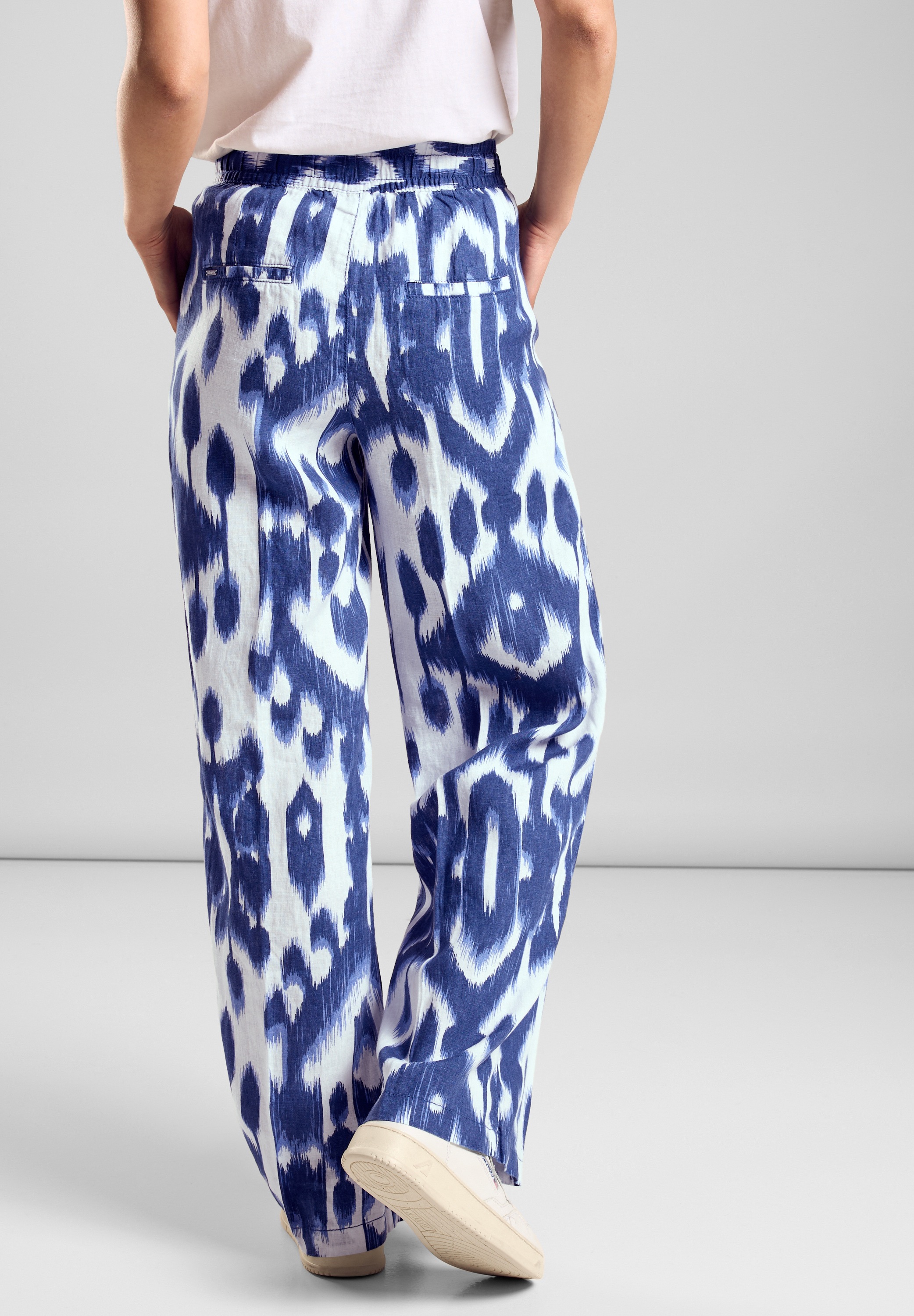 STREET ONE Stoffhose, aus Leinen