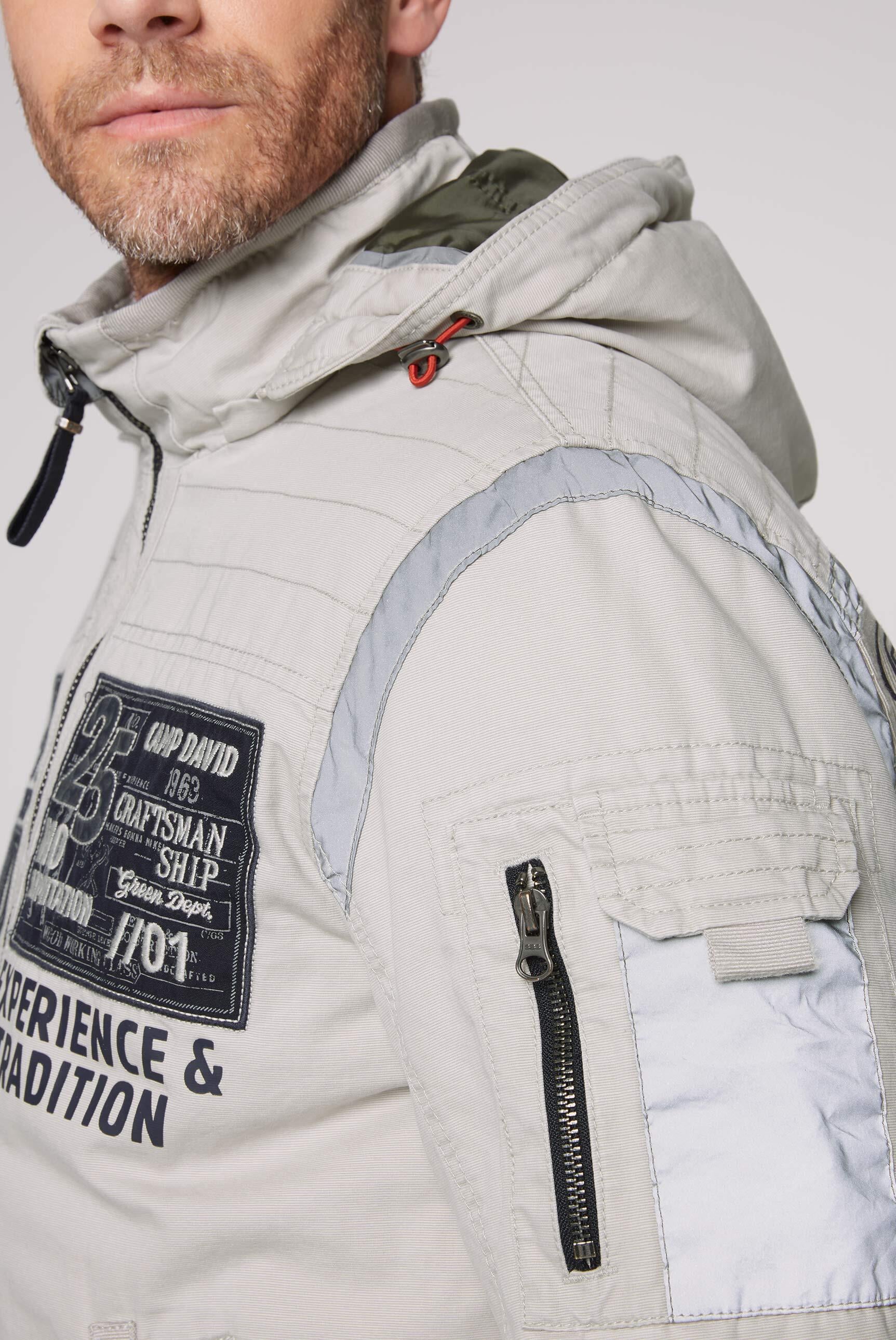 CAMP DAVID Winterjacke, mit Kapuze, mit Stehkragen & Kapuze