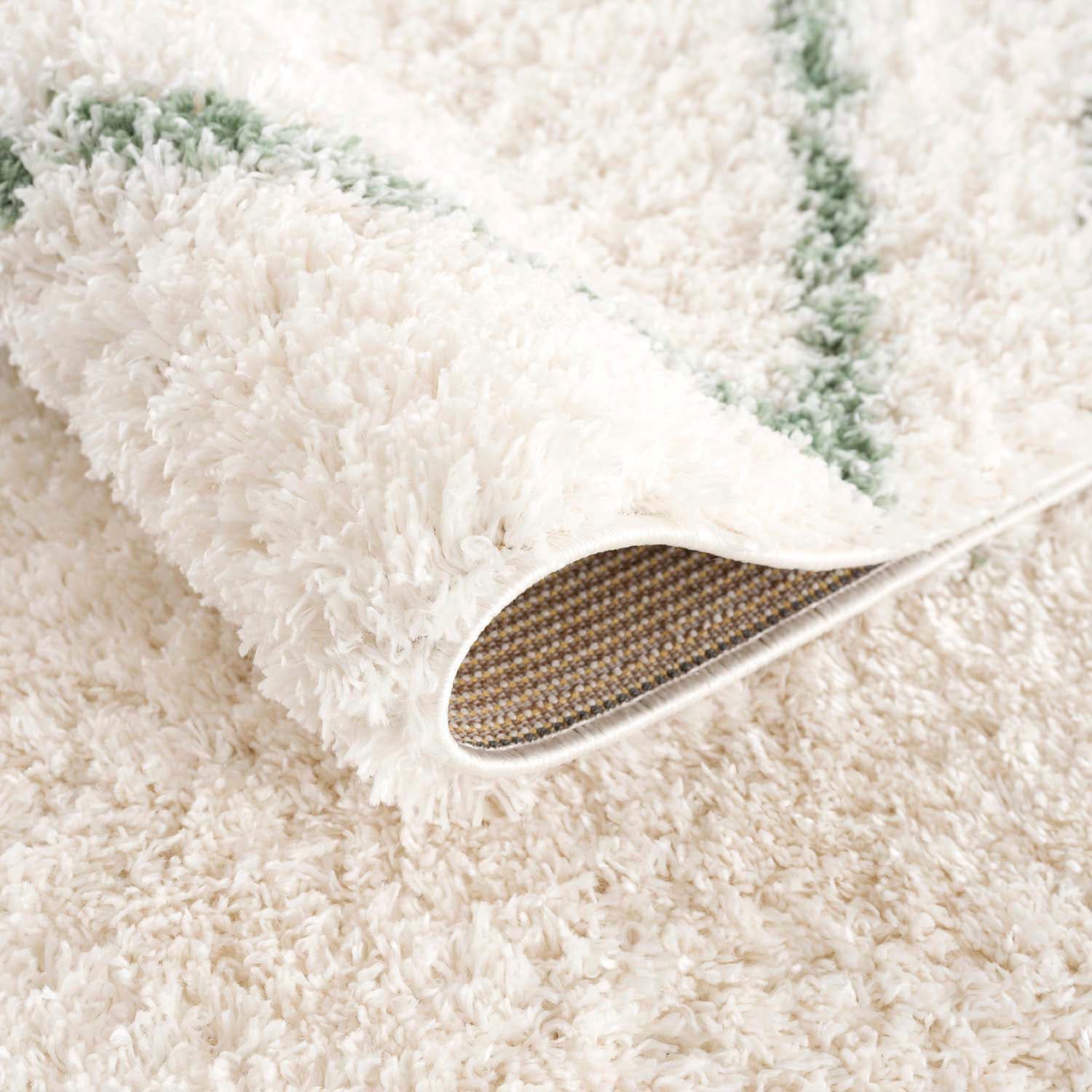 Carpet City Hochflor-Teppich »Pulpy 557«, rechteckig, besonders weich, Ethno Look, ideal für Wohnzimmer & Schlafzimmer