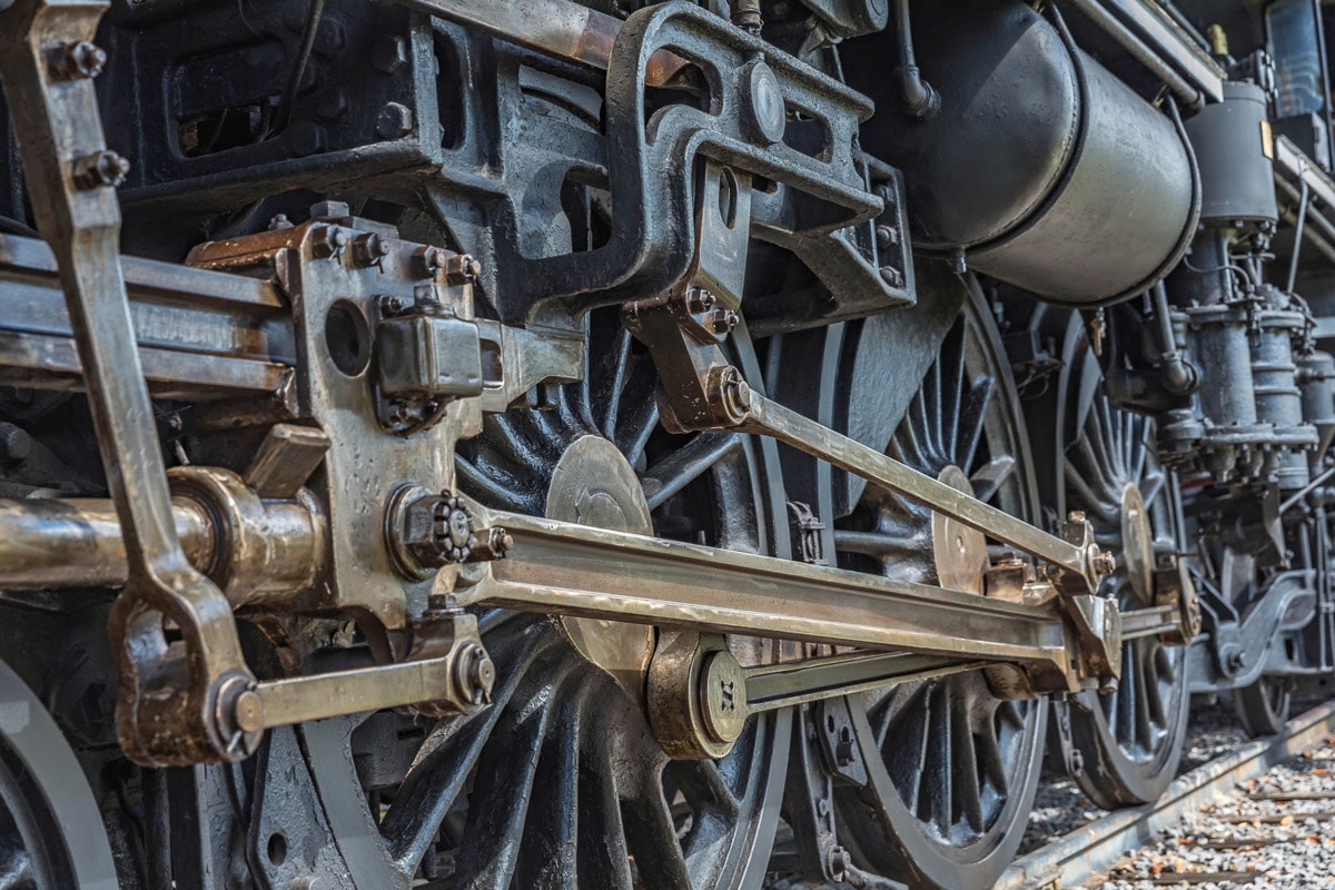 Papermoon Fototapete »Zug«