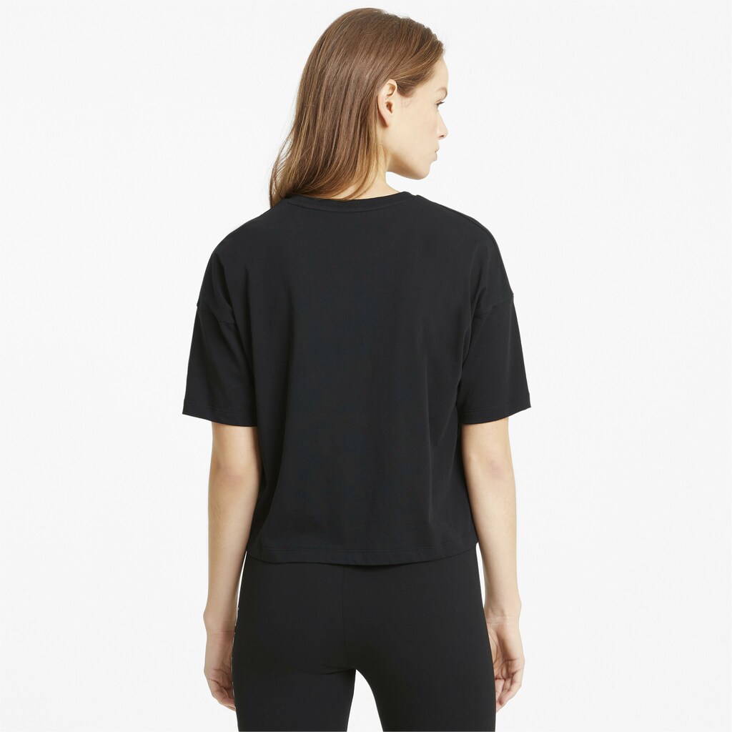 PUMA Crop-Top »Essentials Logo Cropped T-Shirt Damen«