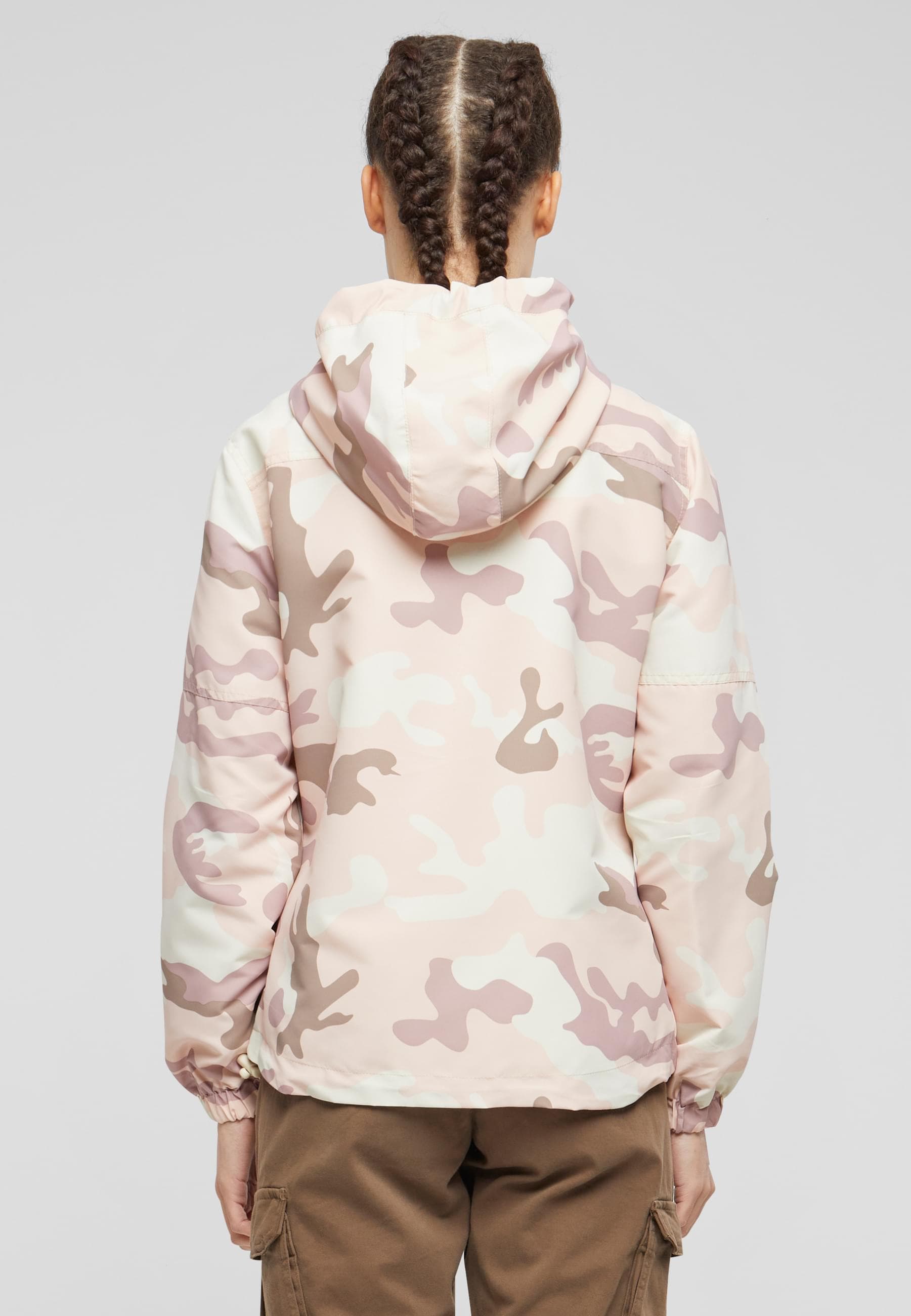 Brandit Allwetterjacke »Brandit Damen Ladies Summer Windbreaker Frontzip«, (1 St.), mit Kapuze