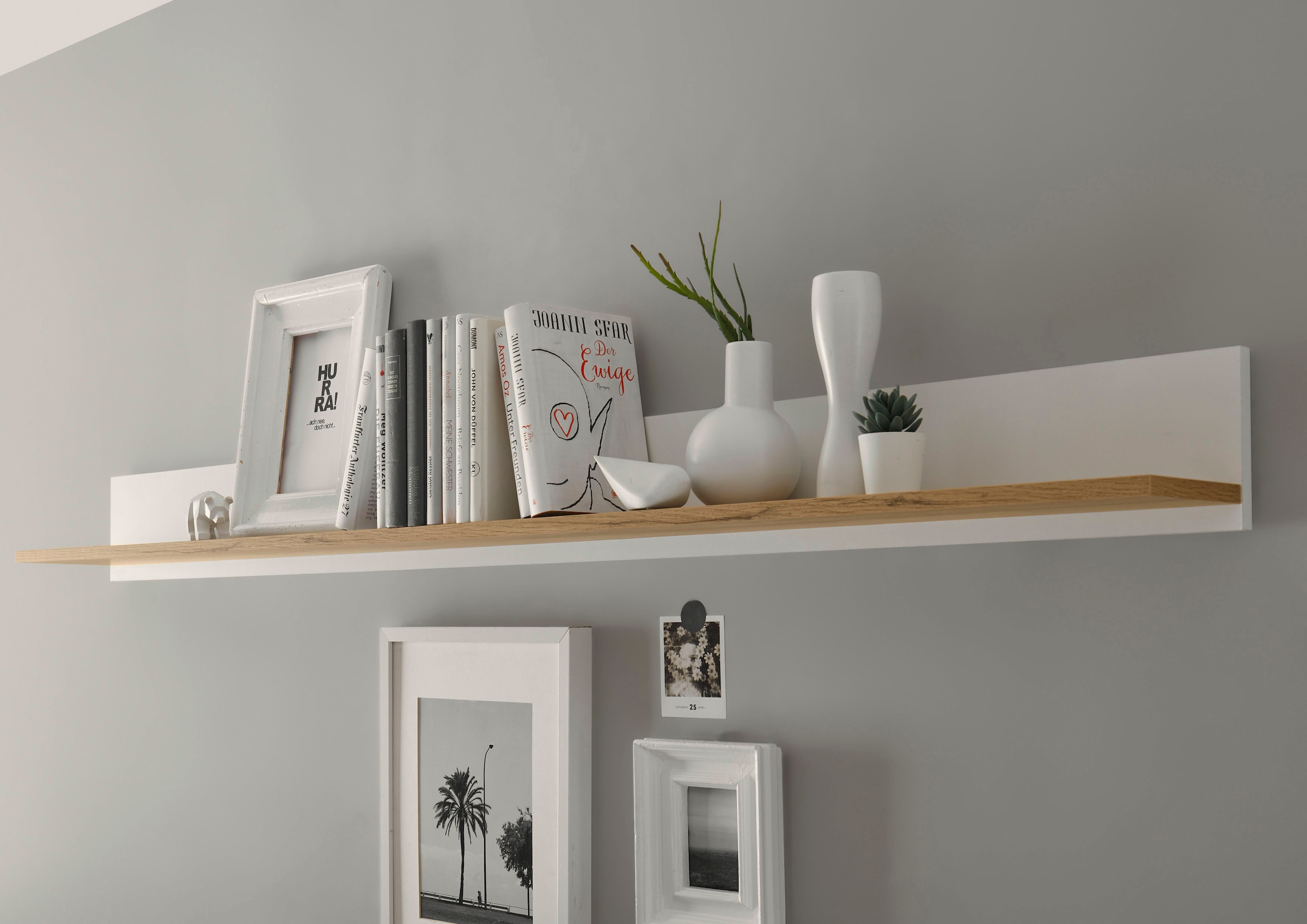 Home affaire Wandregal "City/Giron, modernes Wandboard, Wandhalter mit Abla günstig online kaufen