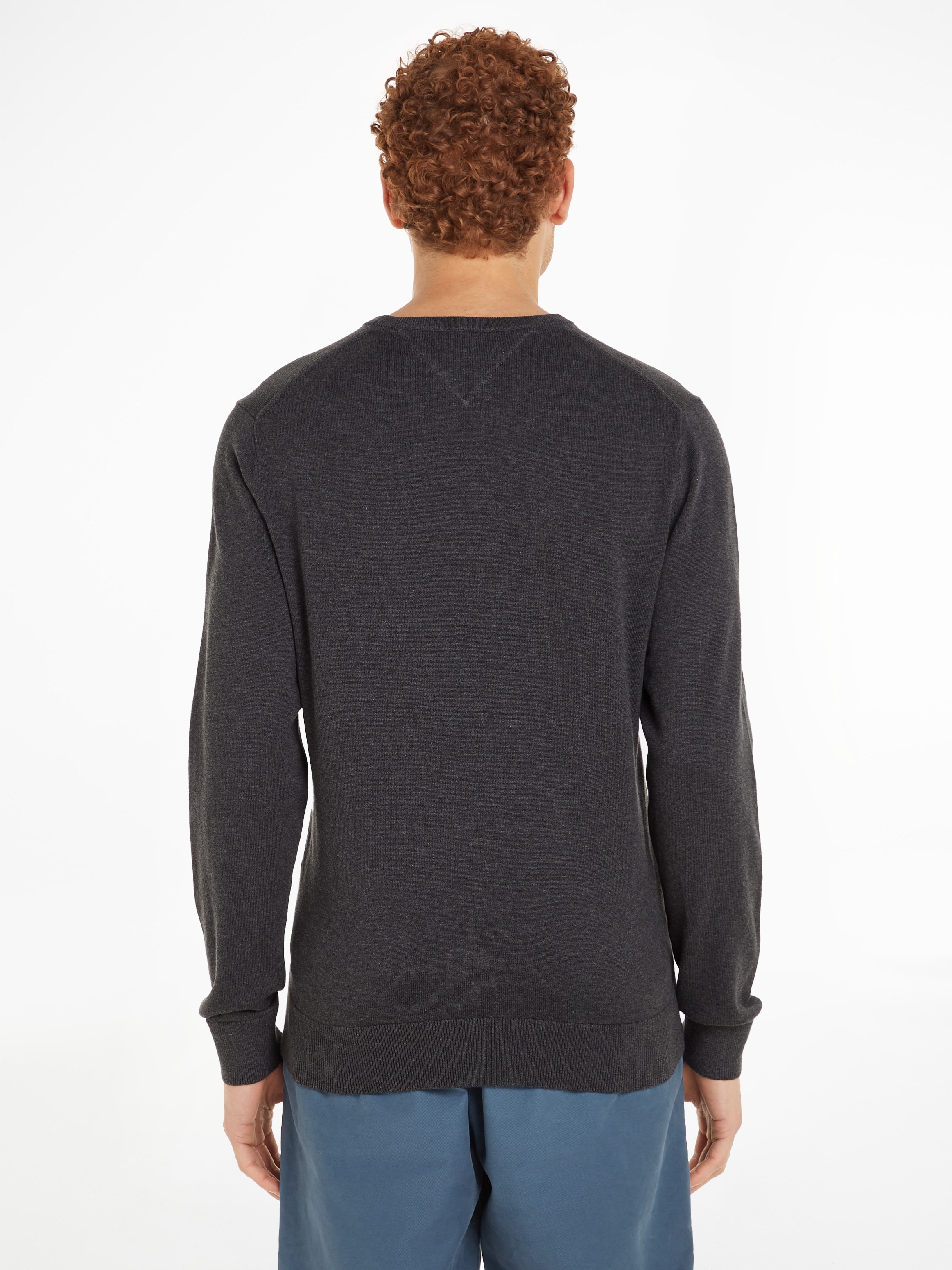 Tommy Hilfiger Rundhalspullover »ESSENTIAL COTTON CREW NECK«