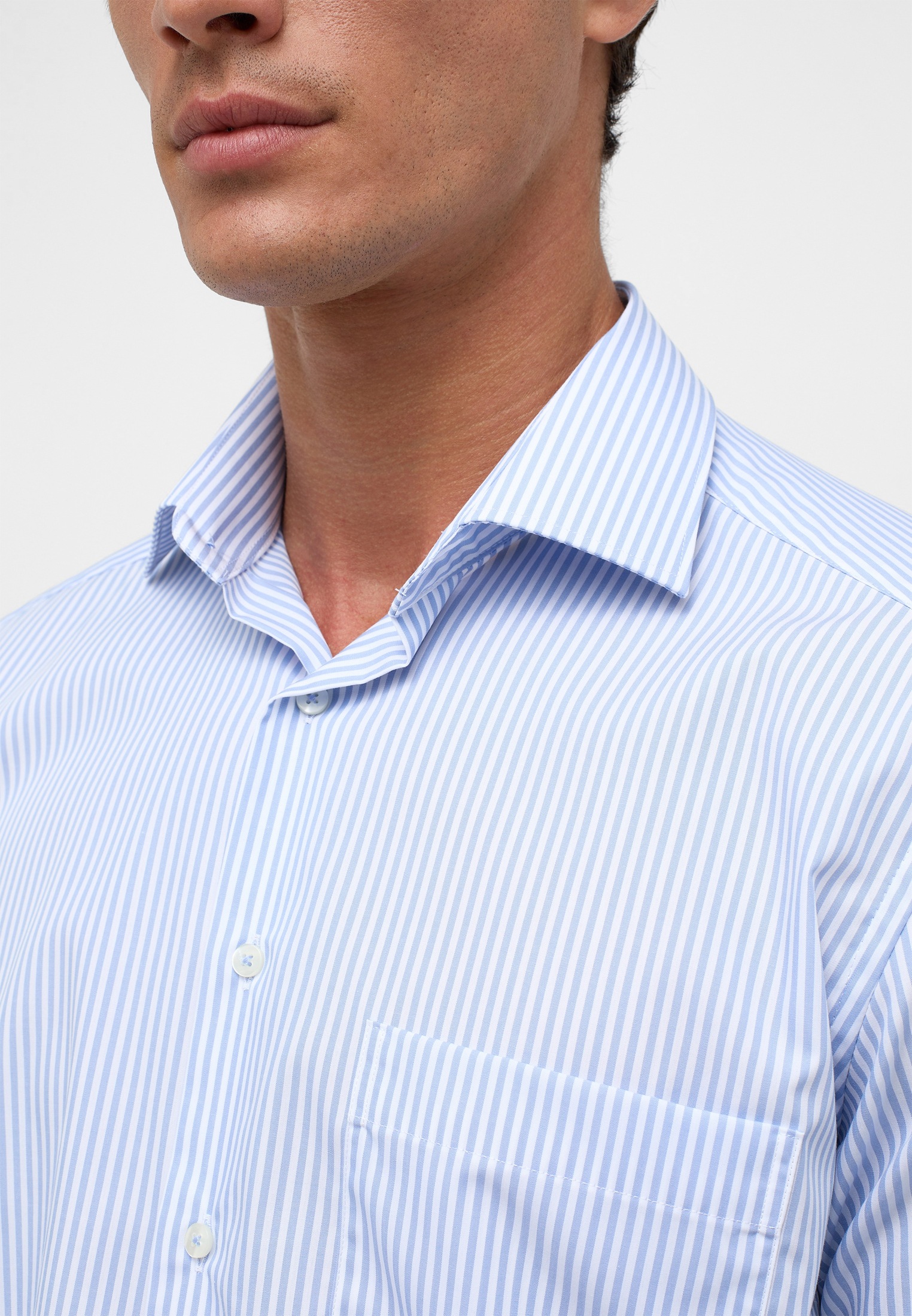 Thumbnail - Eterna Langarmhemd "COMFORT FIT" NON IRON (bügelfrei)