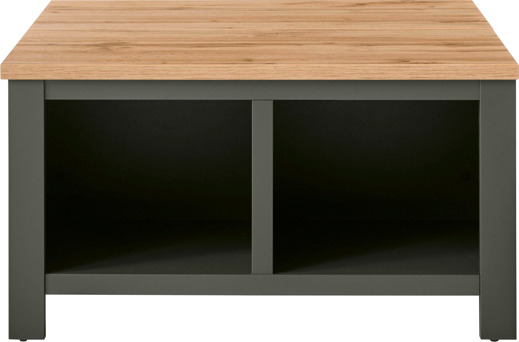 Home affaire Couchtisch "Cambridge, Beistelltisch, Wohnzimmertisch, Sofatisch, Tisch" Landhausstil, mit offenen Fächern und Stauraumfach, 93 cm breit
