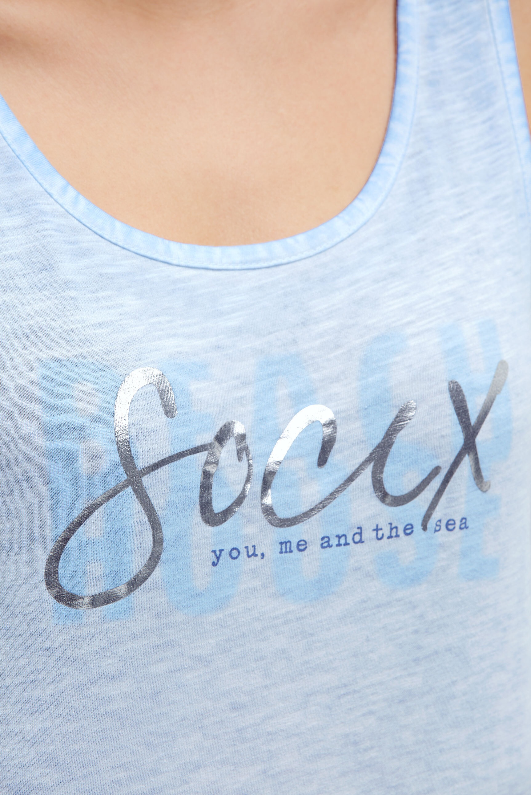 SOCCX Tanktop aus Baumwolle