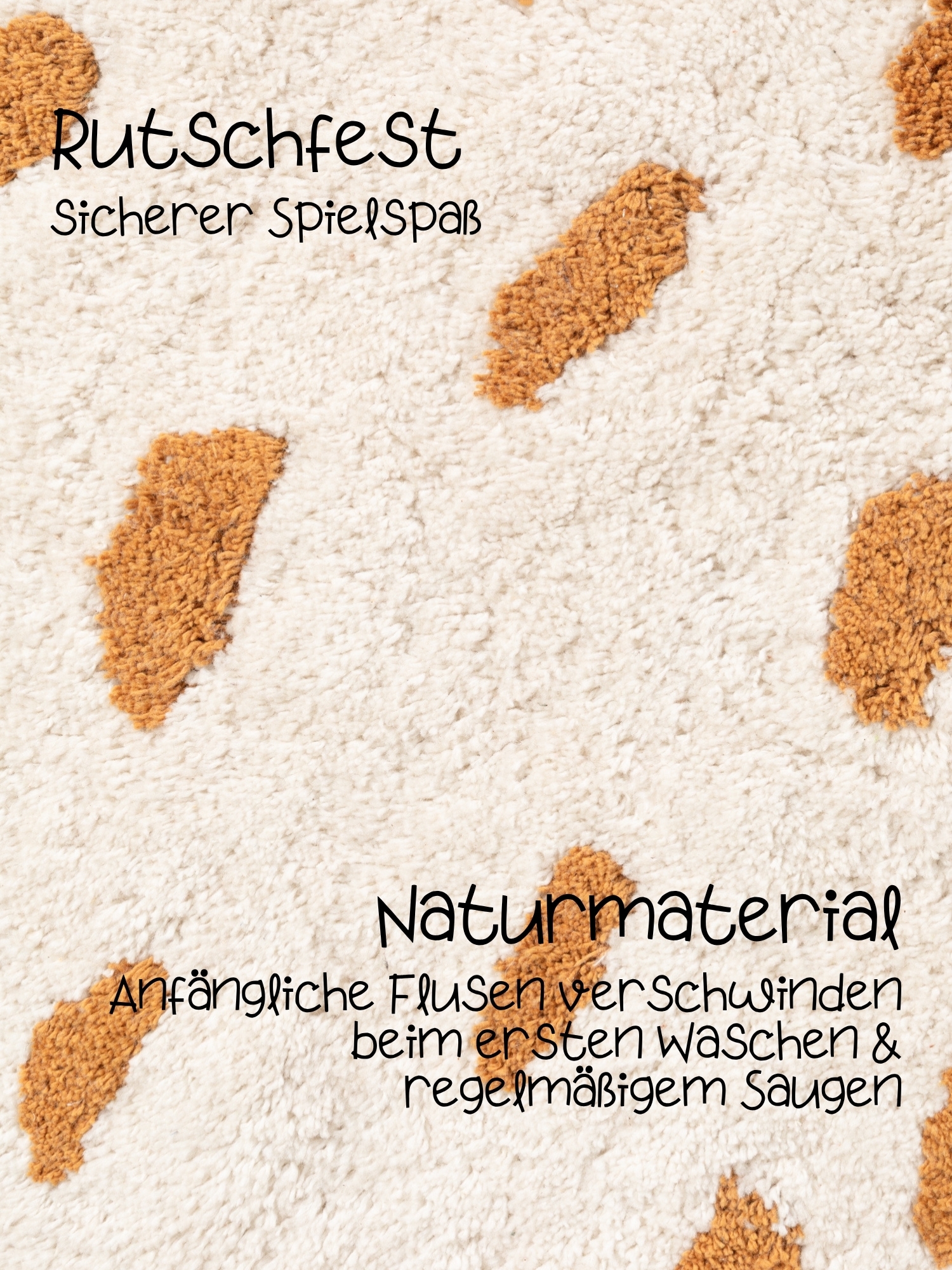 HANSE Home Kinderteppich »Nienchen« Motivform 10 mm Höhe Waschbar, Handgemacht, Weich, Rutschfest, Spielteppich Kinderzimmer