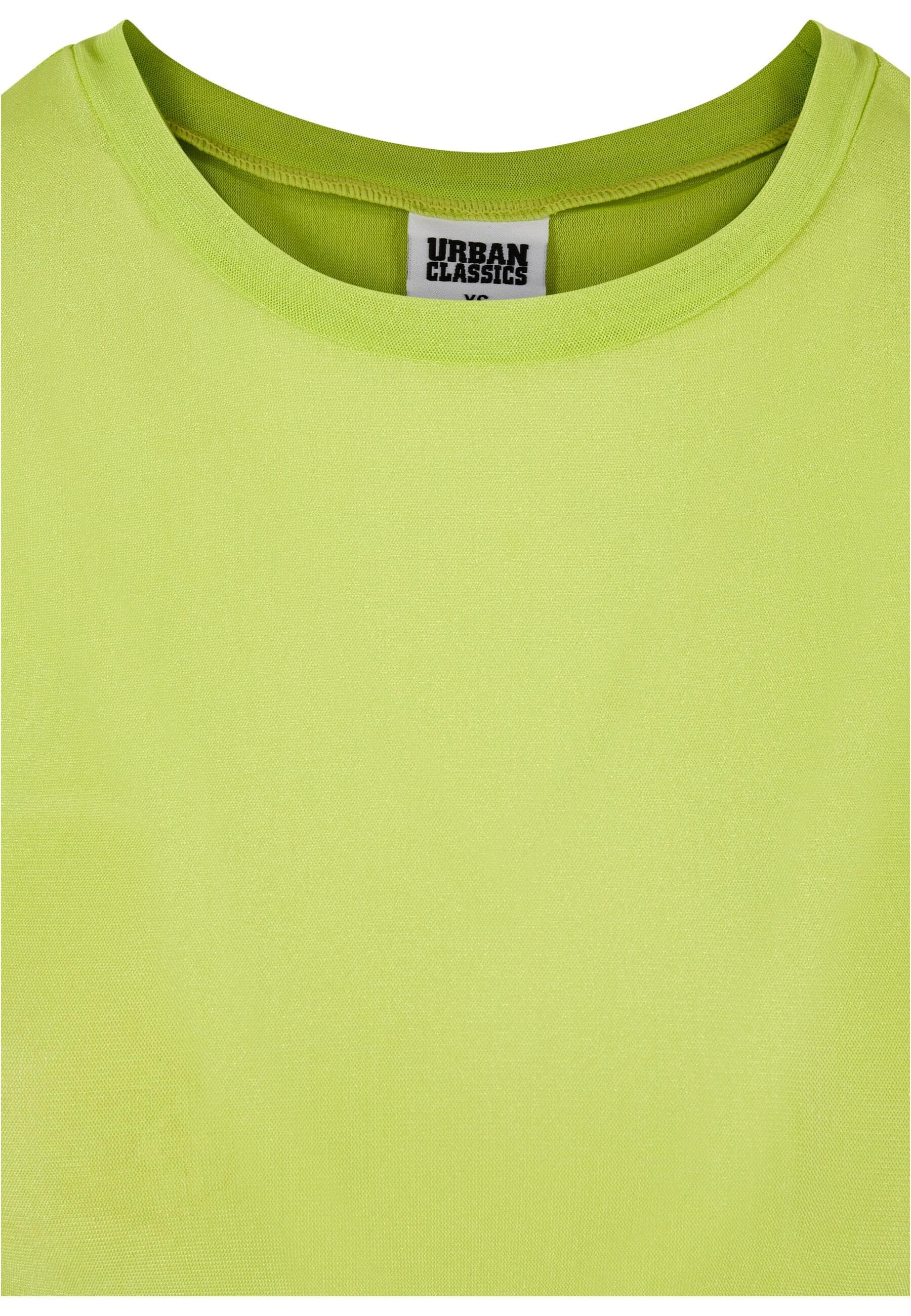 URBAN CLASSICS T-Shirt »Urban Classics Damen Ladies Short Mesh Tee«, (1 tlg.)