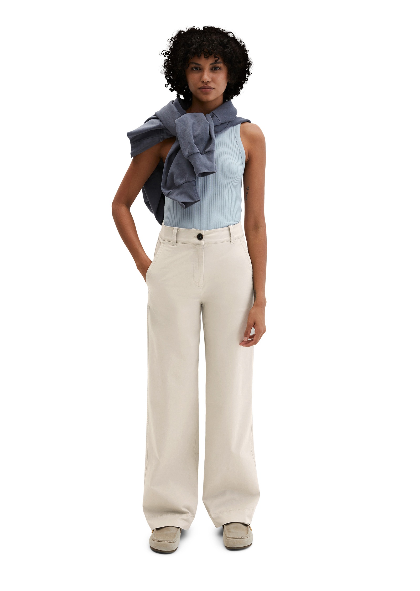 Marc O'Polo Chinohose »aus Brushed Cotton Twill«