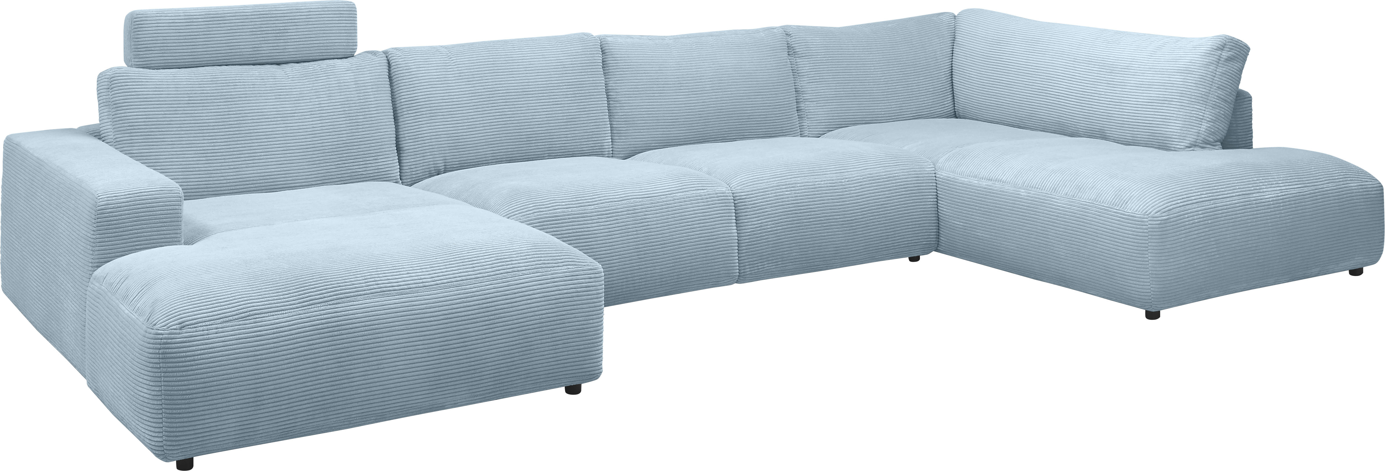 Thumbnail - Musterring Wohnlandschaft "Lucia U-Form" Verschiedene Farben, Cord-Bezug, Gesamtbreite 434 cm