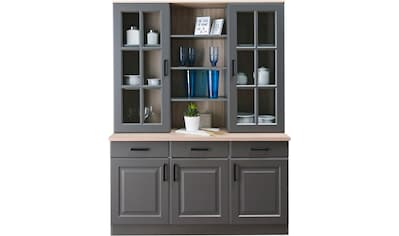 set one by Musterring Buffetschrank »york«, 2-teilig (Sideboard und  Aufsatzschrank) bestellen | BAUR