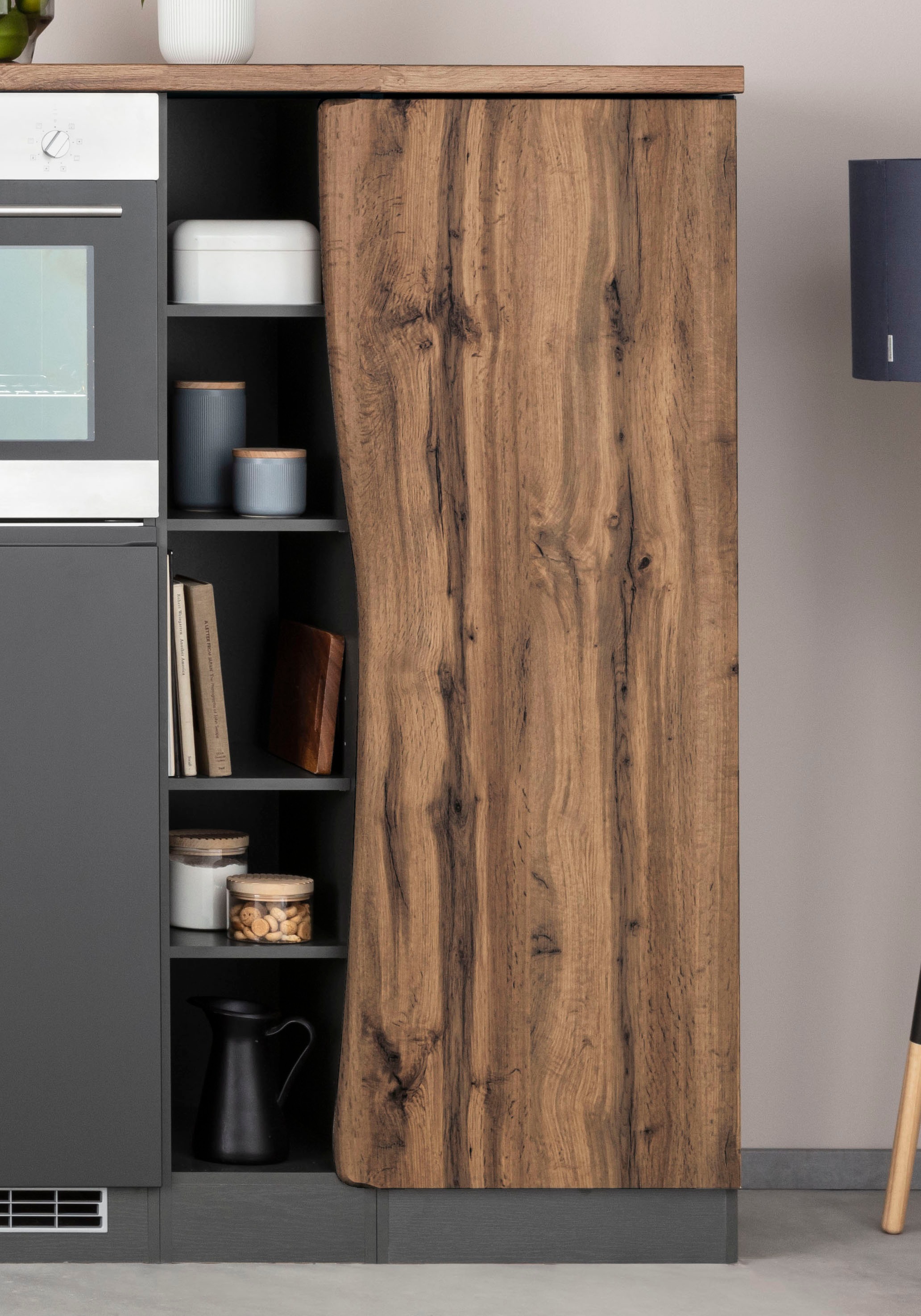 KOCHSTATION Midischrank "KS-Bruneck" Vorratsschrank >>Bruneck günstig online kaufen