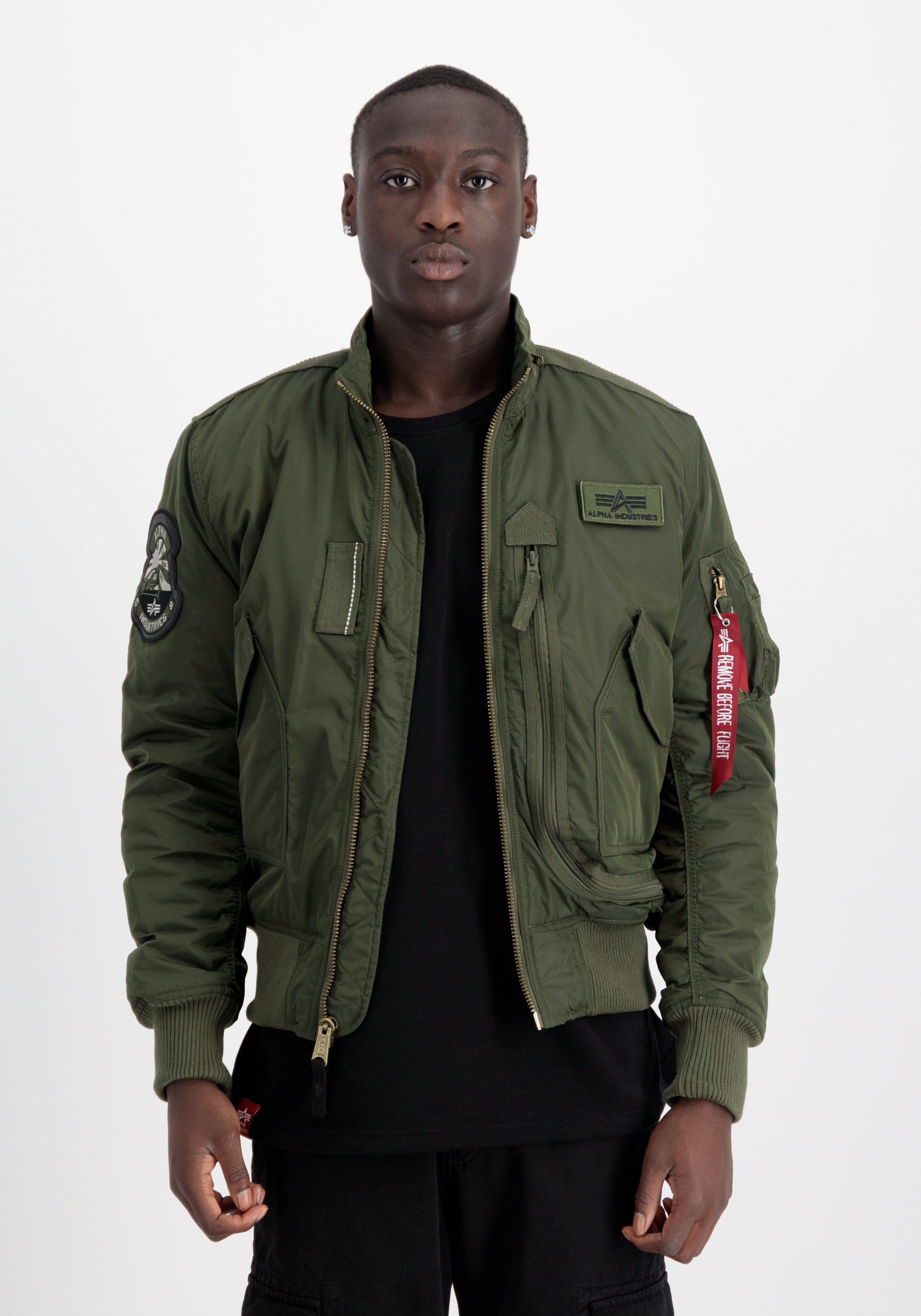 Alpha Industries Bomberjacke "Alpha Industries Men - Bomber Jackets Engine" günstig online kaufen