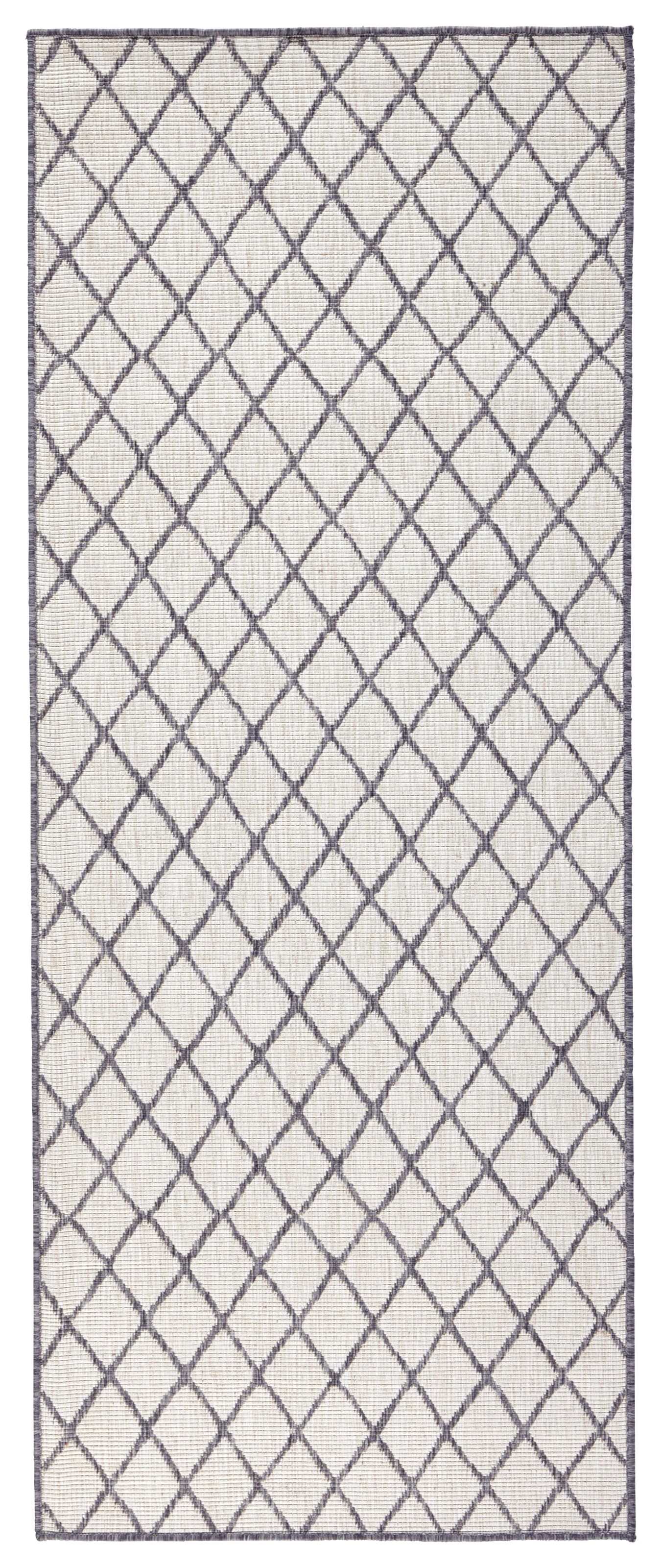 NORTHRUGS Teppich »Malaga Wendeteppich«, rechteckig, 5 mm Höhe, In-& Outdoor, Wetterfest, Balkon, Läufer, Wohnzimmer, Wasserfest