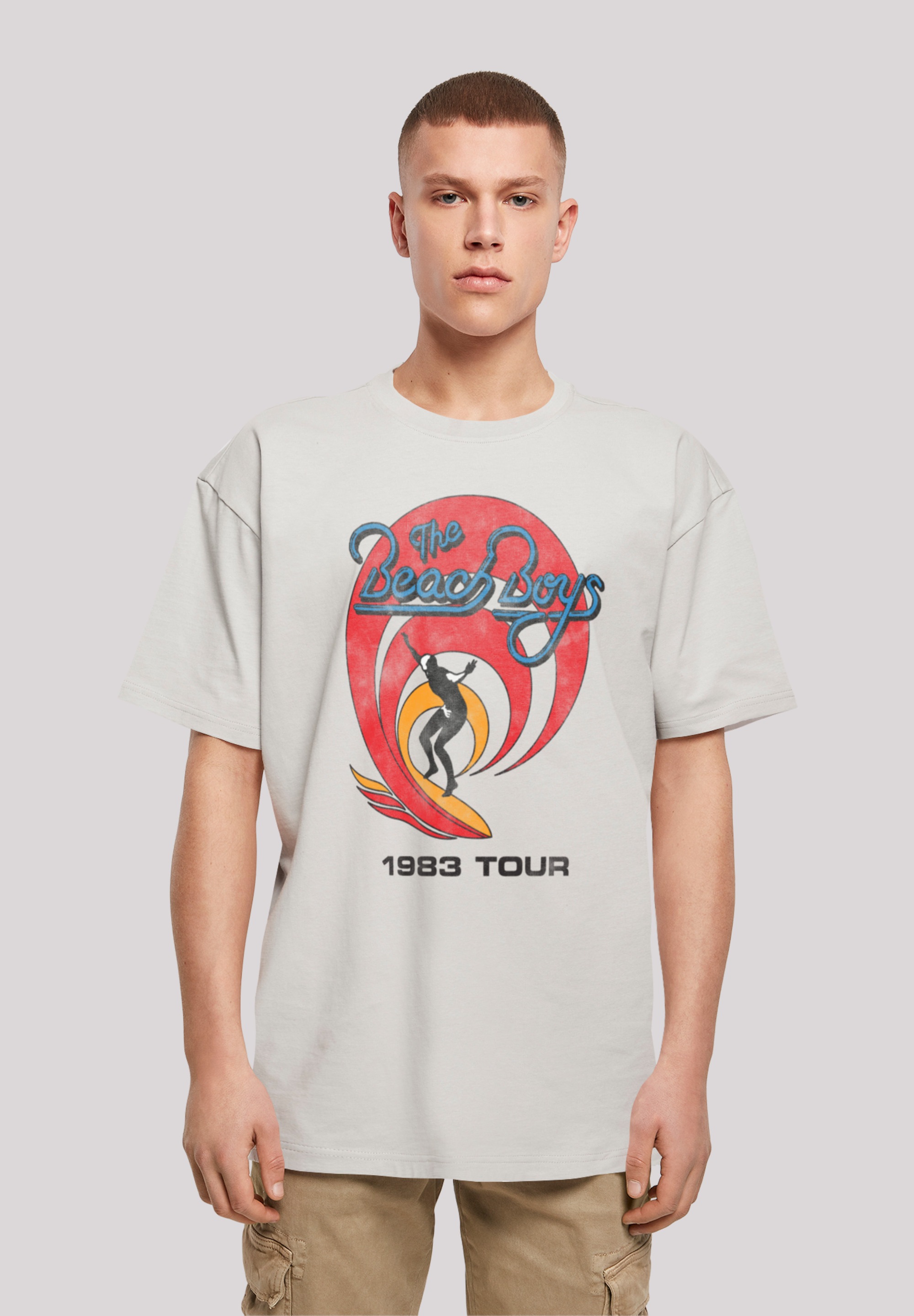 F4NT4STIC T-Shirt "The Beach Boys Band Surfer 83 Vintage" Print günstig online kaufen