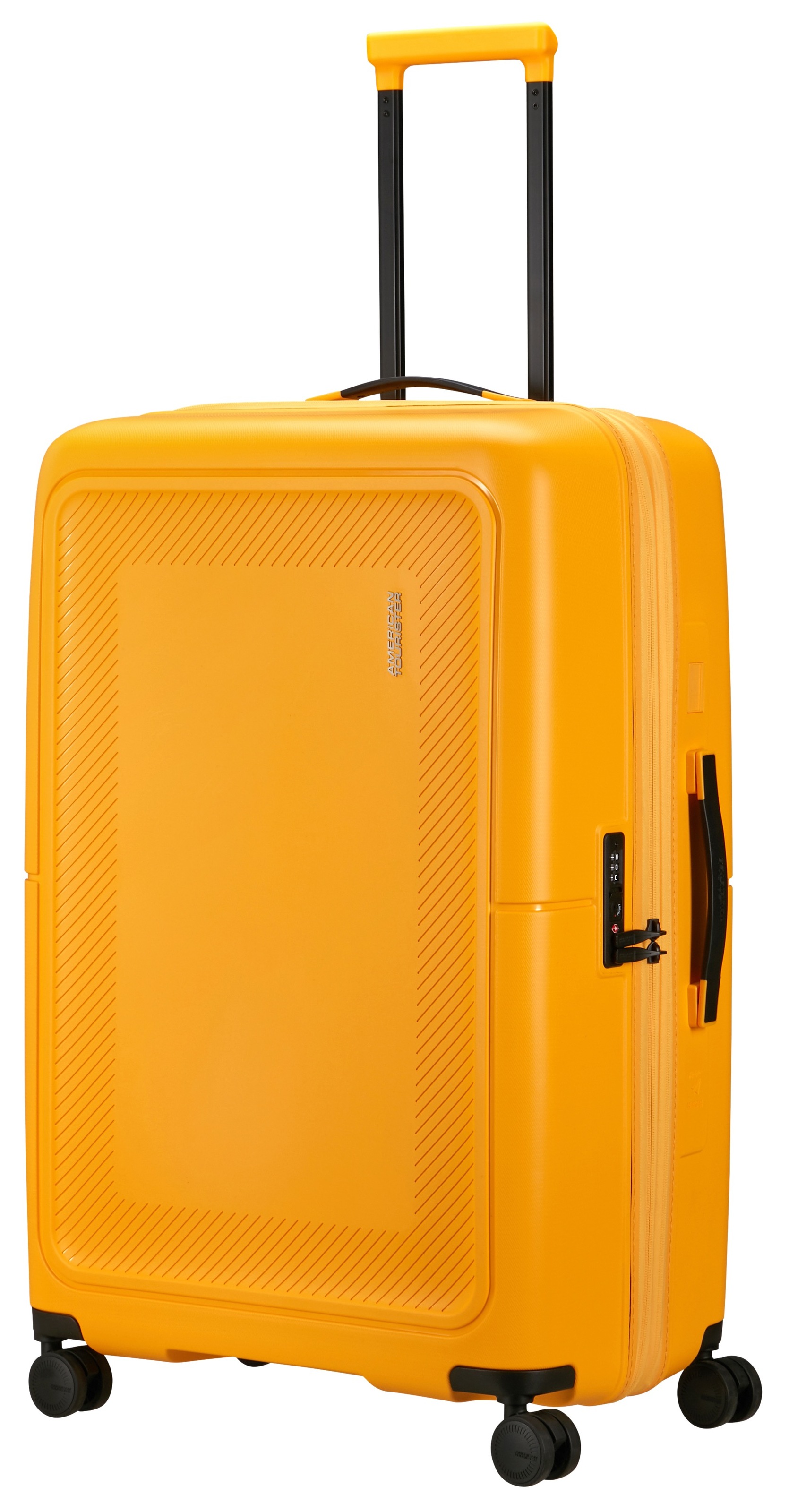 American Tourister Hartschalen-Trolley "DASHPOP 77", 4 St. Rollen, Koffer groß Reisekoffer TSA-Zahlenschloss Aufgabegepä