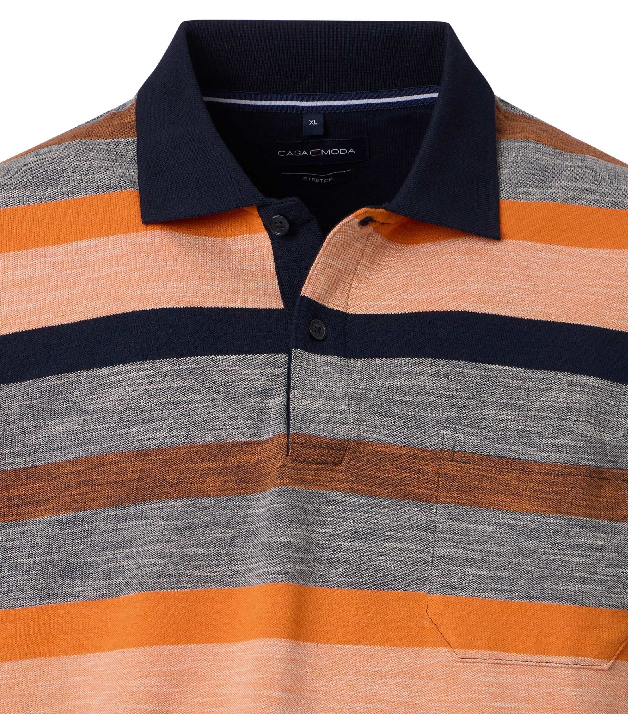 CASAMODA Poloshirt »CASAMODA Polo-Shirt gestreift«