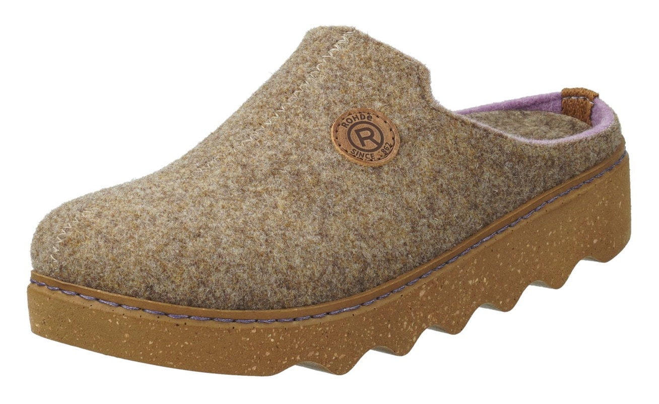 Rohde Pantoffel "FOGGIA", Hausschuh, Schlappen, Clog, Homeslipper mit Profi günstig online kaufen