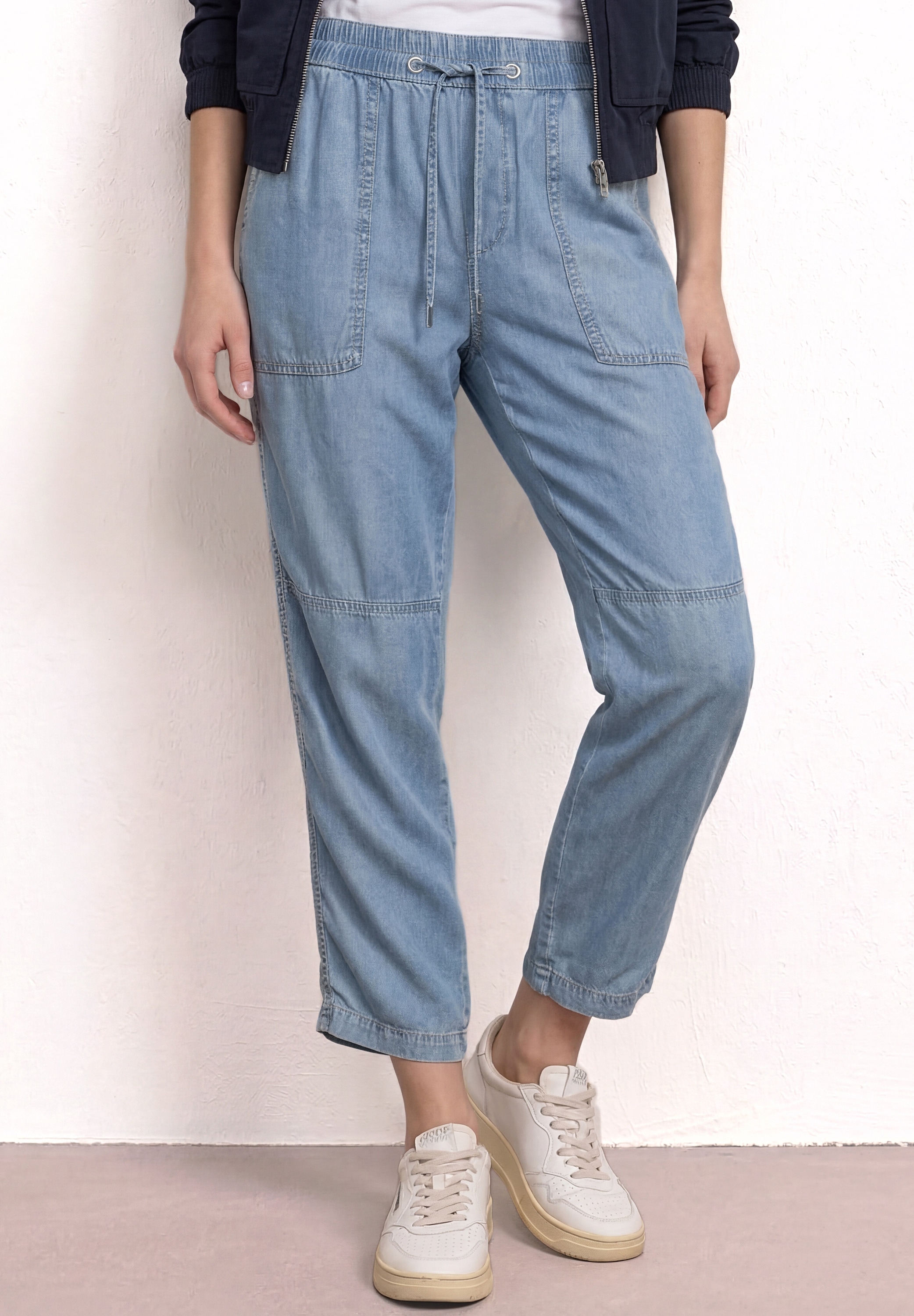 STREET ONE Stoffhose aus Lyocell günstig online kaufen